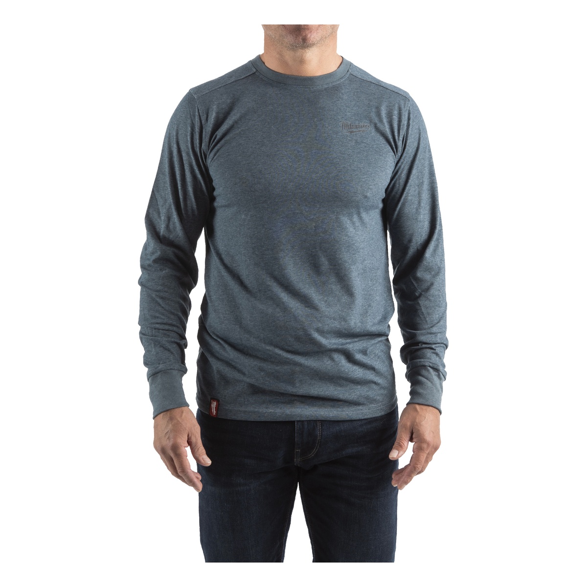 Milwaukee Hybrid-Langarm-Shirt blau HTLSBLU