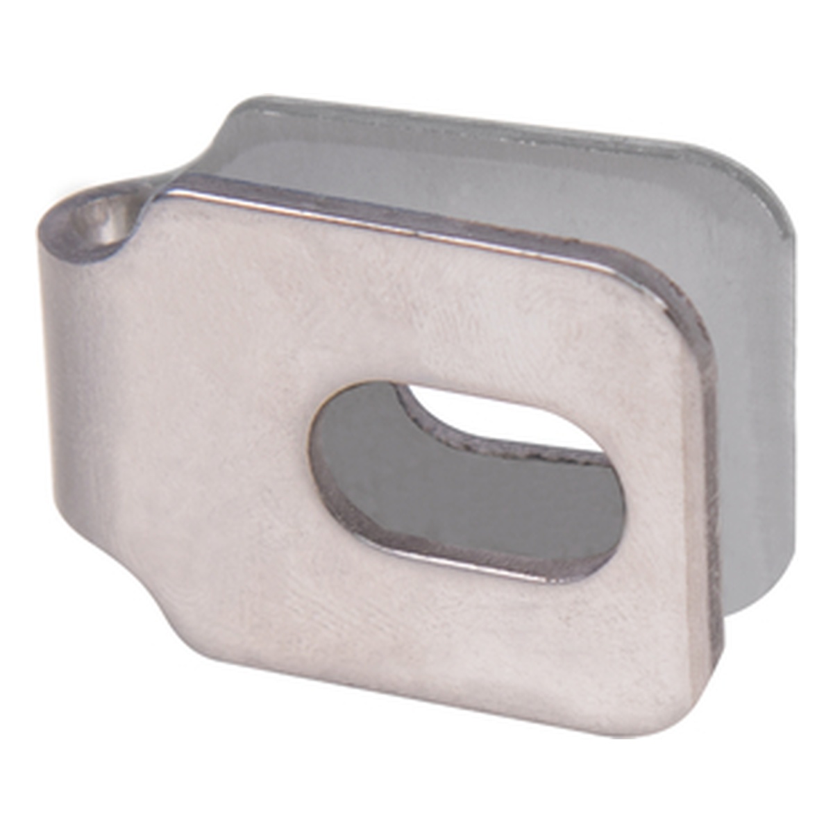 Alberts Befestigungslasche für Doppelstabmatten, 35,5 x 25 x 2 mm, Edelstahl - 1 Stk. Alberts Befestigungslasche für Doppelstabmatten, 35,5 x 25 x 2 mm, Edelstahl - 1 Stk.