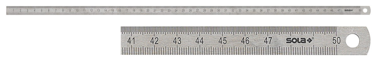 Sola LSS1000 Stahlmaßstab flexibel, 100cm