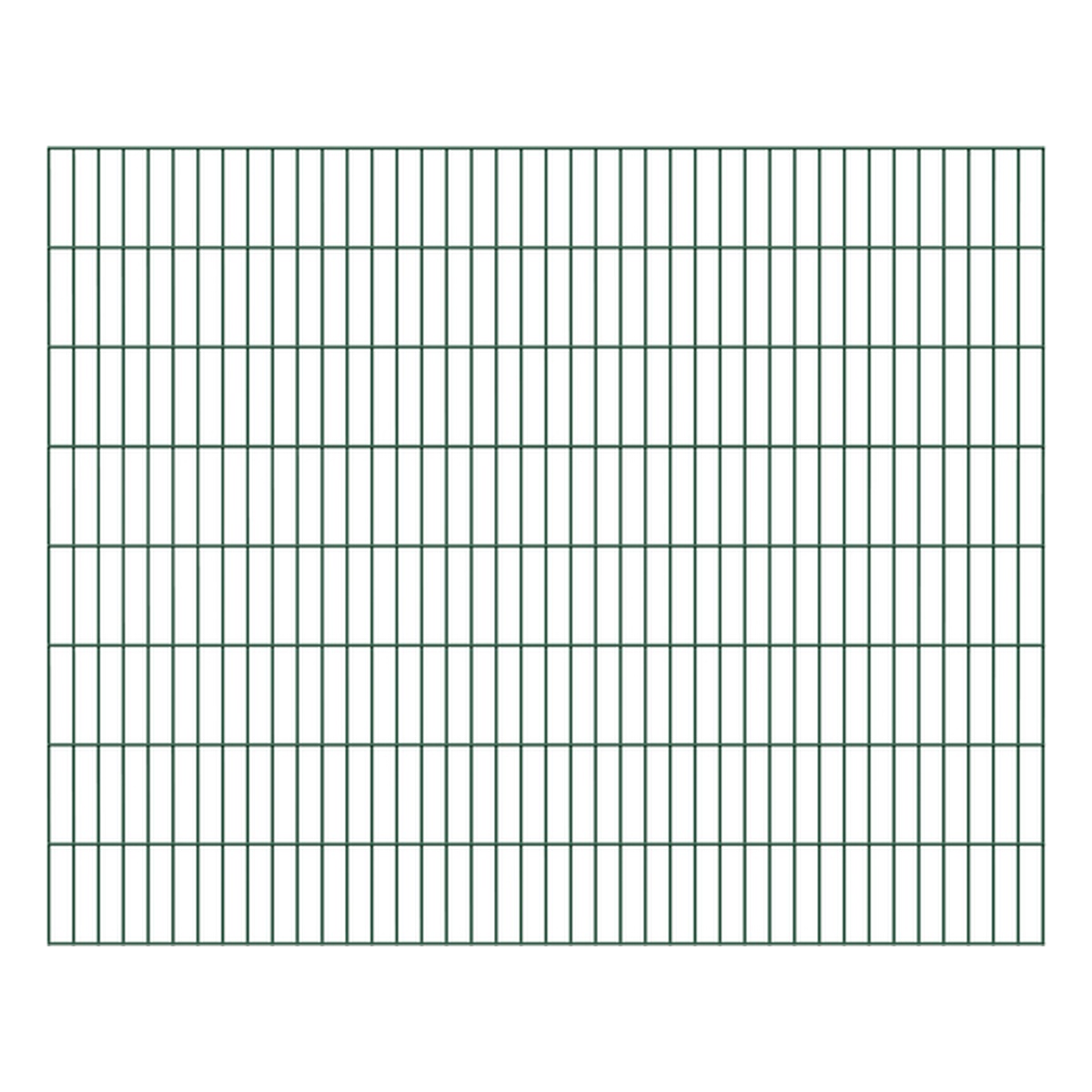 Alberts Doppelstabmatte, Typ 6/5/6, 1600 x 2000 mm, grün RAL 6005 - 1 Stk. Alberts Doppelstabmatte, Typ 6/5/6, 1600 x 2000 mm, grün RAL 6005 - 1 Stk.