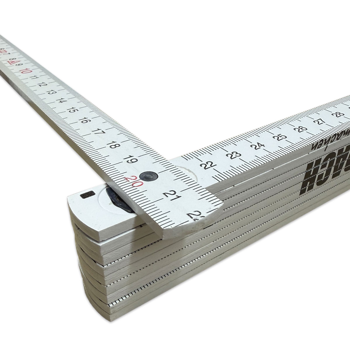 HAUS&DACH Zollstock Holz mit 90Grad Arretierung
