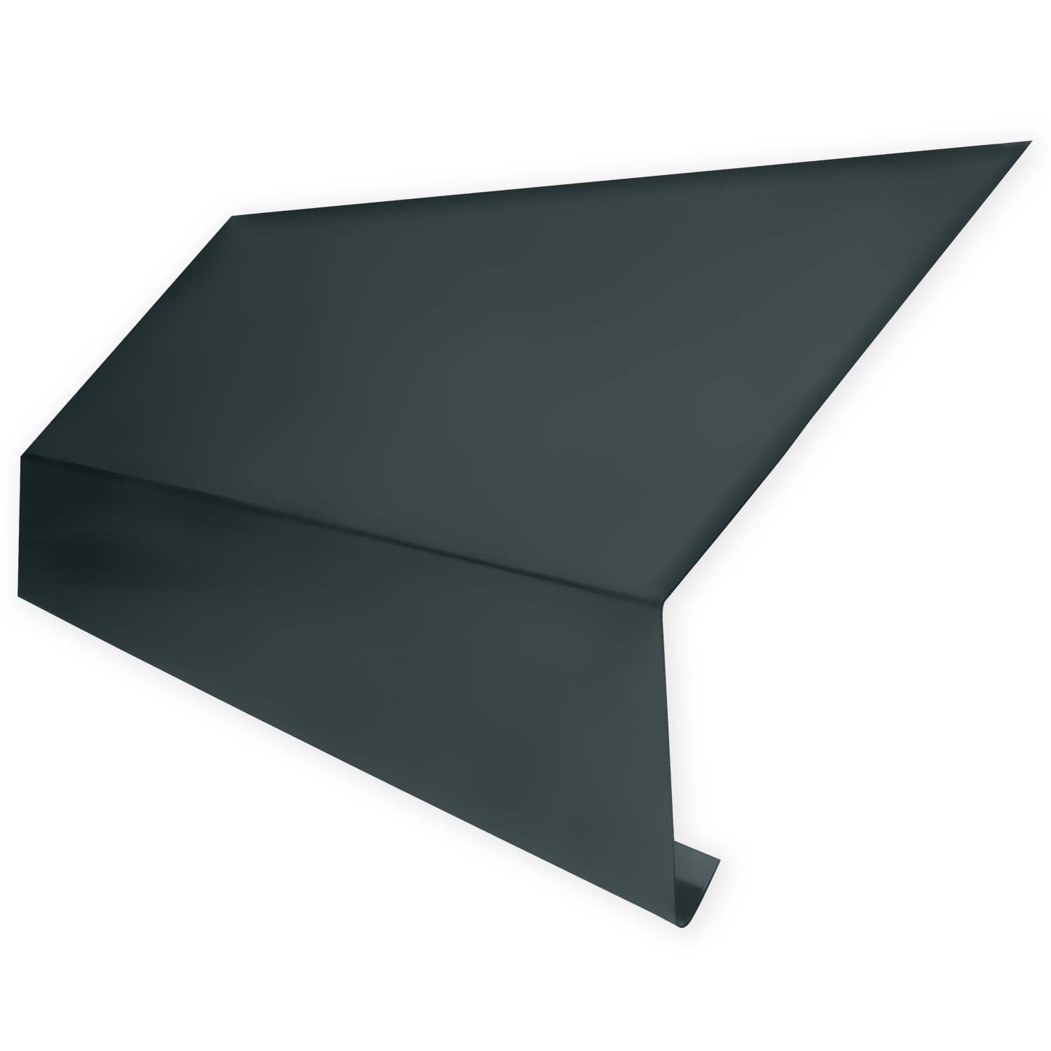 Zambelli Traufblech 45 Grad, 150/80/20 mm, verzinkt, Farbe: Anthrazit, Länge: 2,00 m Zambelli Traufblech 45 Grad, 150/80/20 mm, verzinkt, Farbe: Anthrazit, Länge: 2,00 m