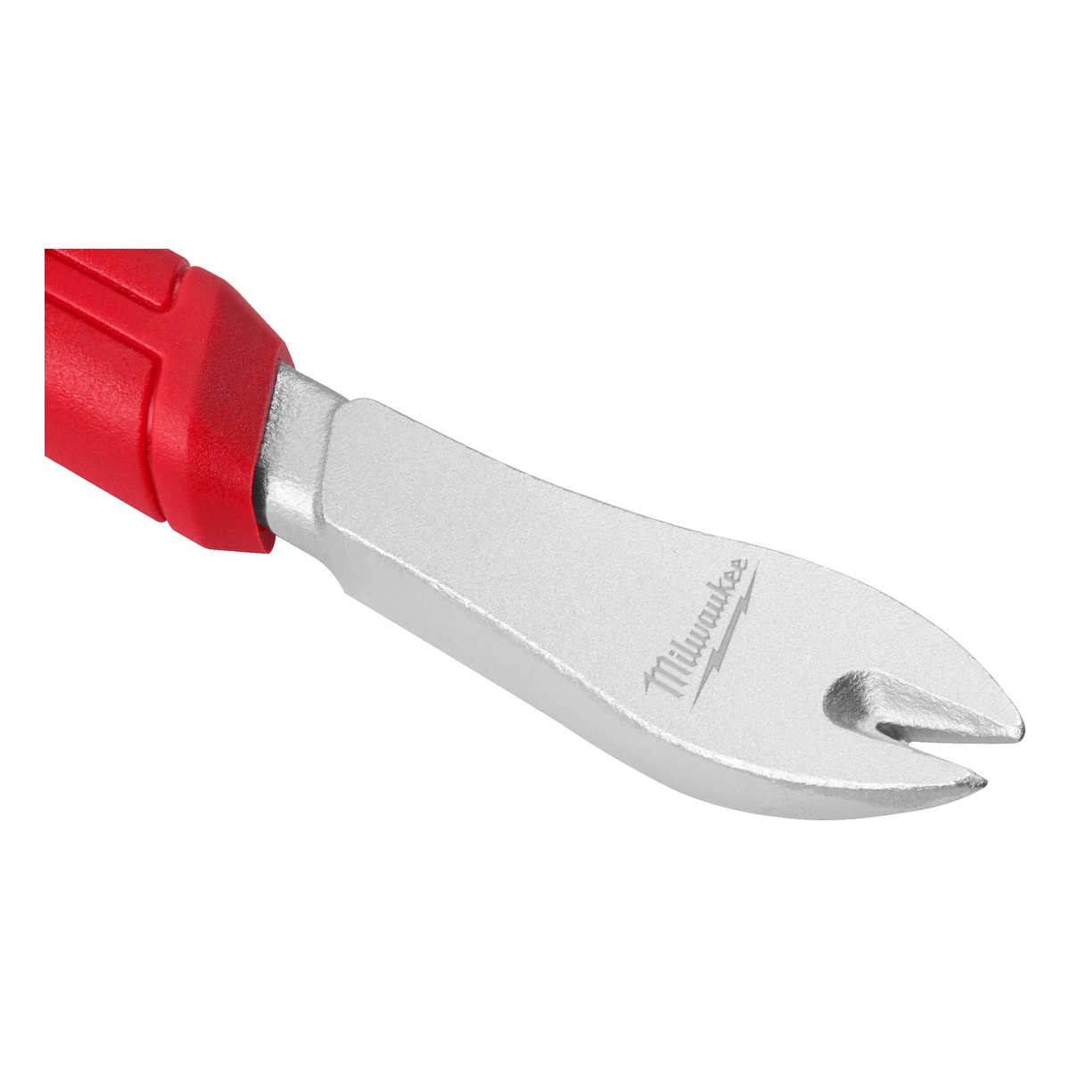 Milwaukee Nageleisen 254 mm (10 Zoll), Ganzstahl, Kralle mit flachem Profil, vibrationsgedämpfter Griff