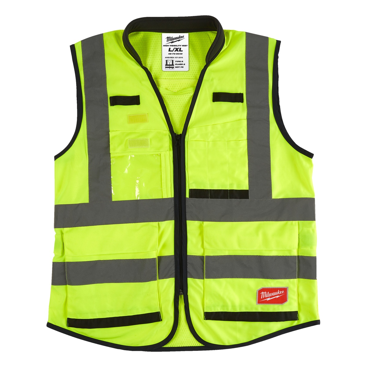Milwaukee Premium Warnschutzweste gelb Größe L/XL - 1 Stk.