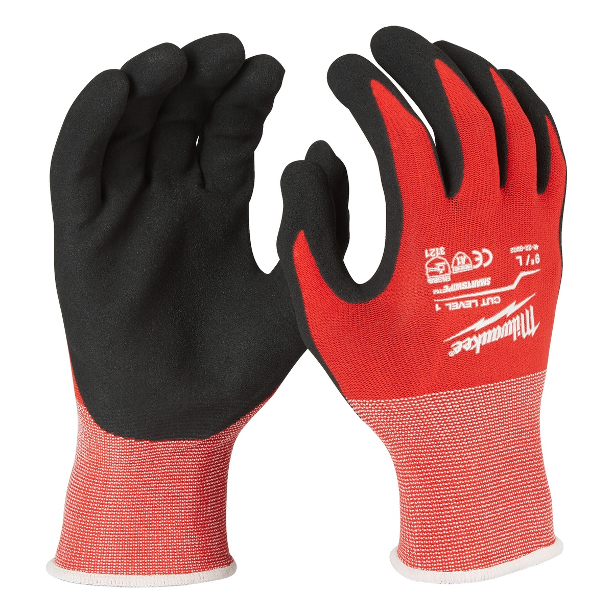 Milwaukee Schnittschutzhandschuhe Klasse A, Nitril-beschichtet, Größe 9 (L)