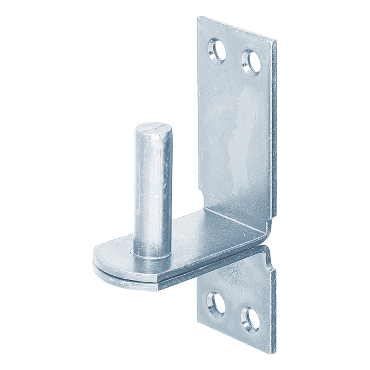 Alberts Kloben auf Platte verzinkt DII Ø16 mm Weit