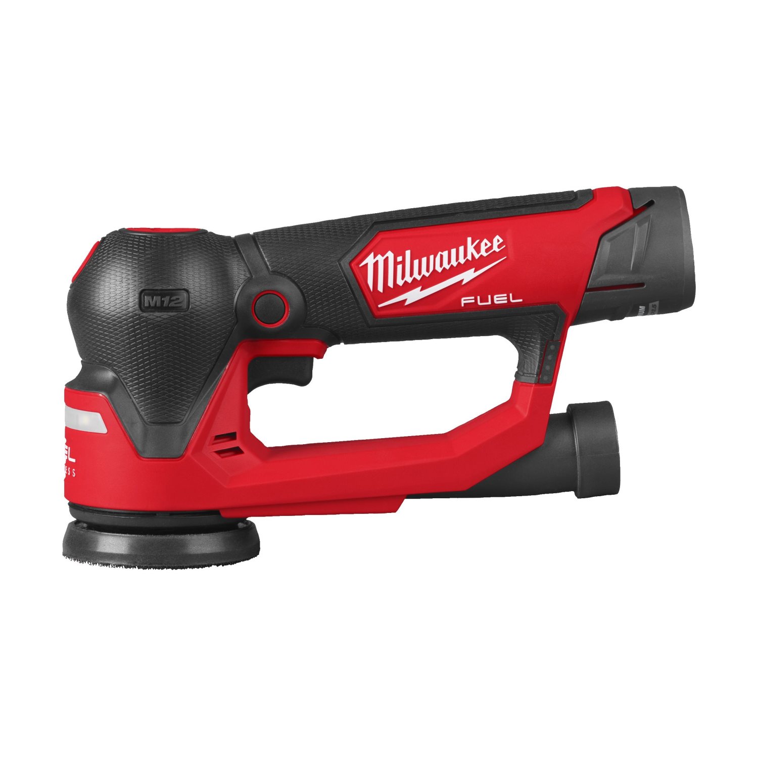 Milwaukee M12 Fuel Akku-Exzenterschleifer 75 mm M12FSDR75-202B - 1 Stk.