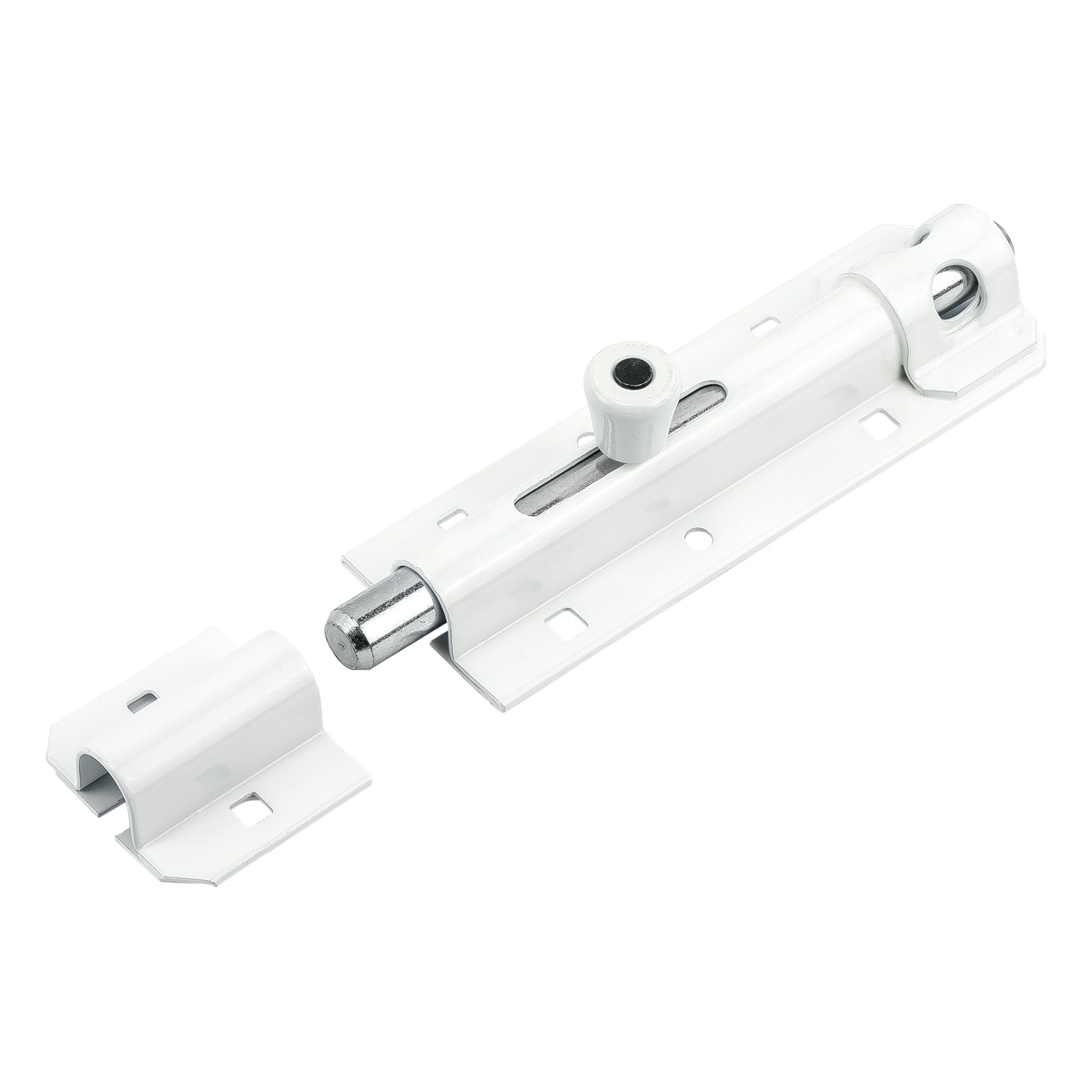 Vormann Bolzen-Türschlossriegel 130 mm weiß, 1 Stk. Vormann Bolzen-Türschlossriegel 130 mm weiß, 1 Stk.