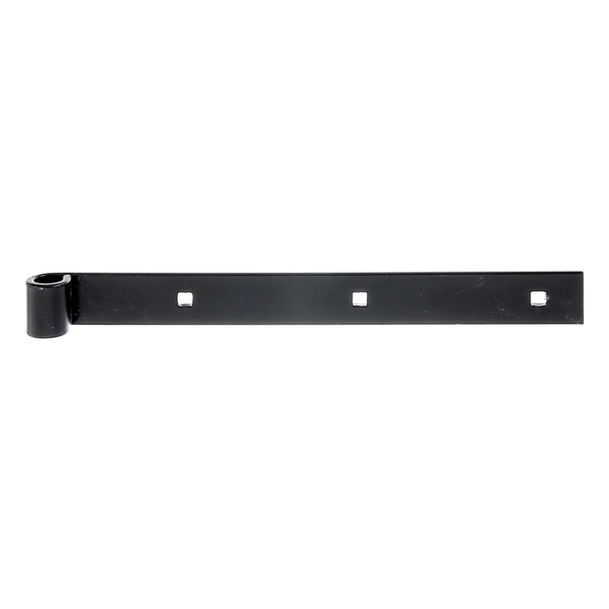 Alberts Ladenband, gerade, Abschluss gerade, schwarz, 300 mm, Rolle Ø14 mm - 1 Stk.