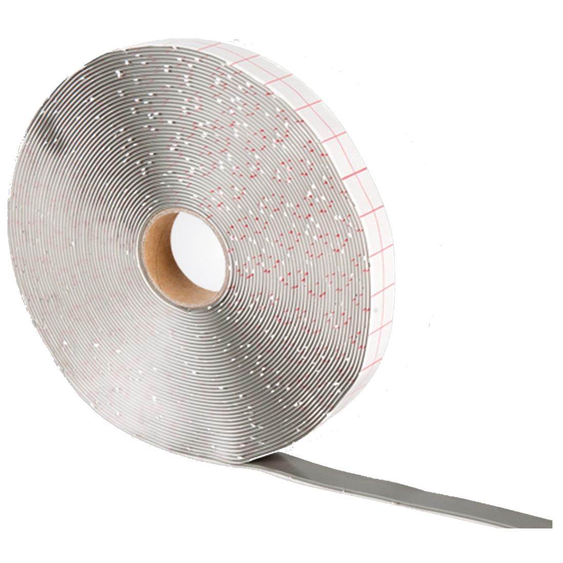 Butyl-Band, doppelseitig klebend hellgrau 20 mm x 18 m
