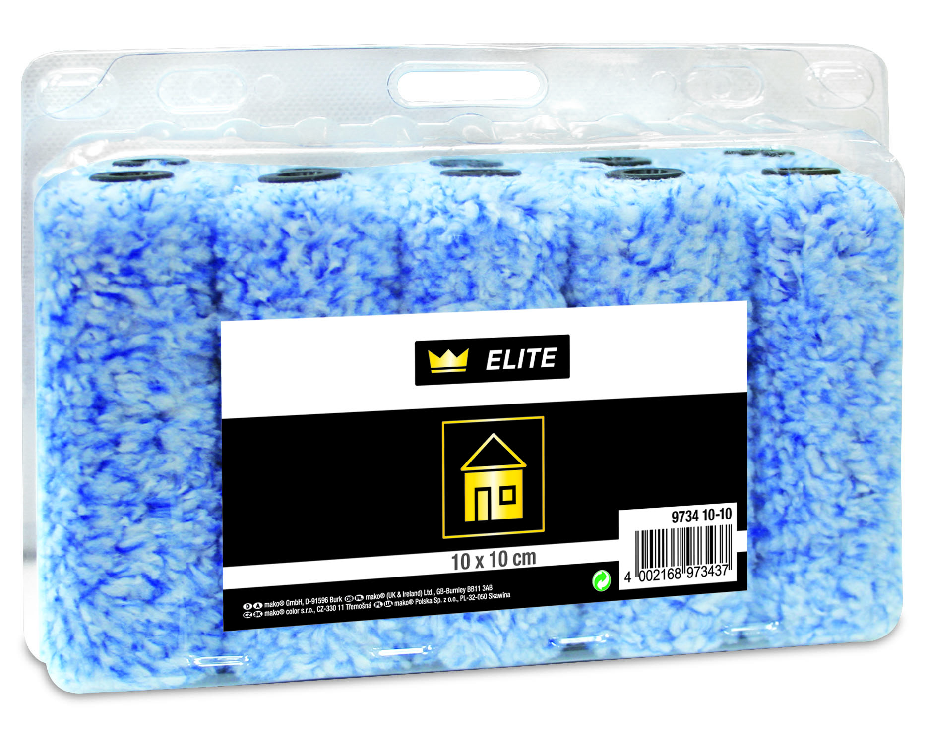 Mako Elite Heizkörper-Ersatzwalzen blue-line, 10 cm, 10 stk. Mako Elite Heizkörper-Ersatzwalzen blue-line, 10 cm, 10 stk.