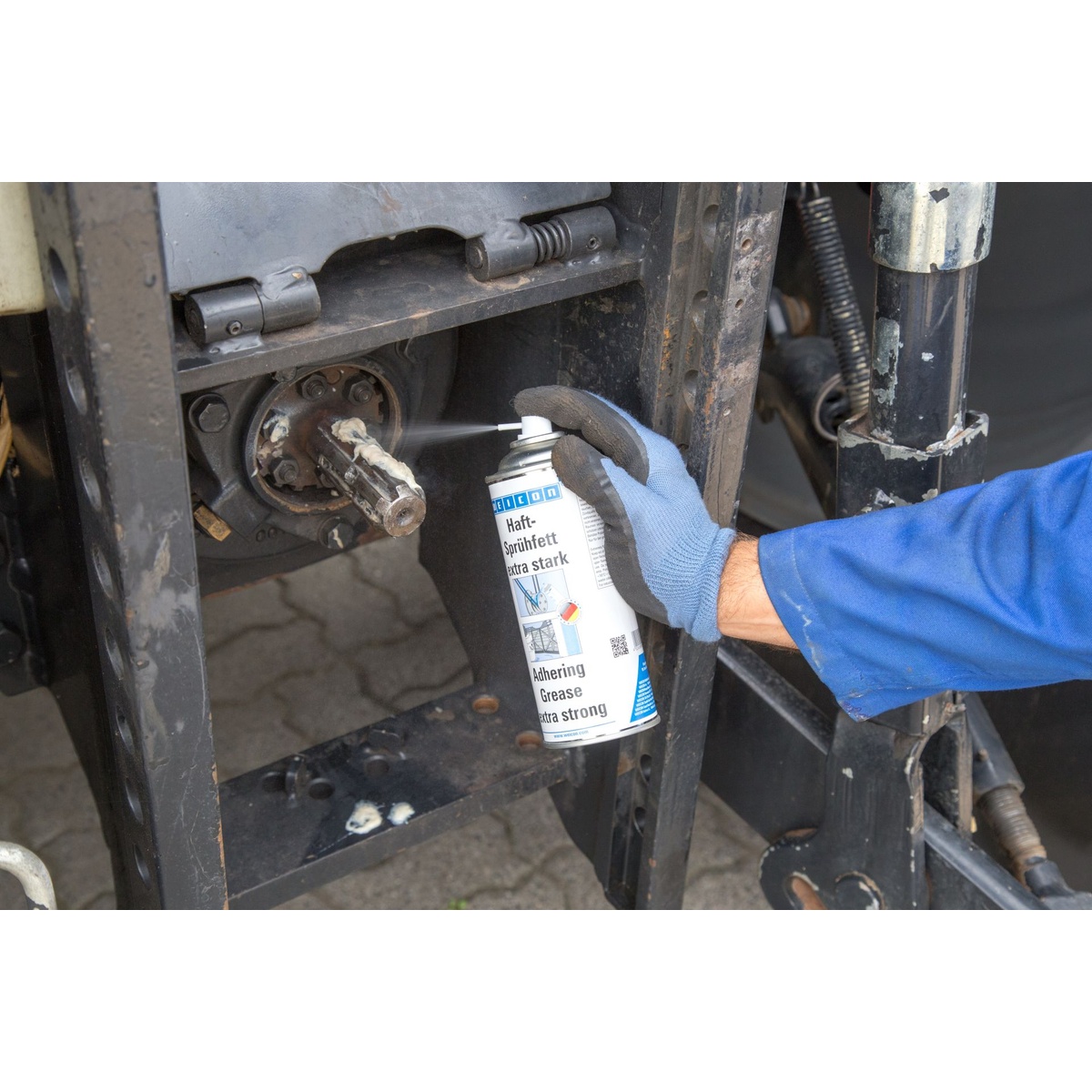 WEICON Haft-Sprühfett extra stark, auch unter Wasser, 400 ml