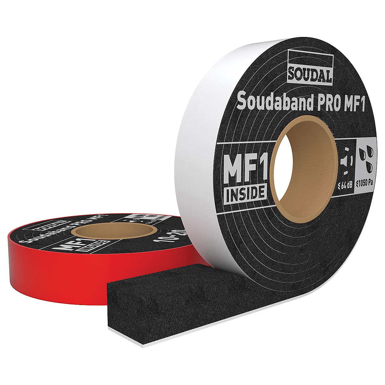 Soudaband PRO MF1 Dichtband 63 mm breit 6-15 mm stark 8 m Soudaband PRO MF1 Dichtband 63 mm breit 6-15 mm stark 8 m