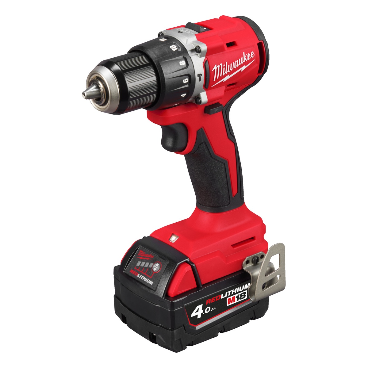 Milwaukee M18 bürstenloser Akku-Schlagbohrschrauber M18BLPDRC-402C - 1 Stk.