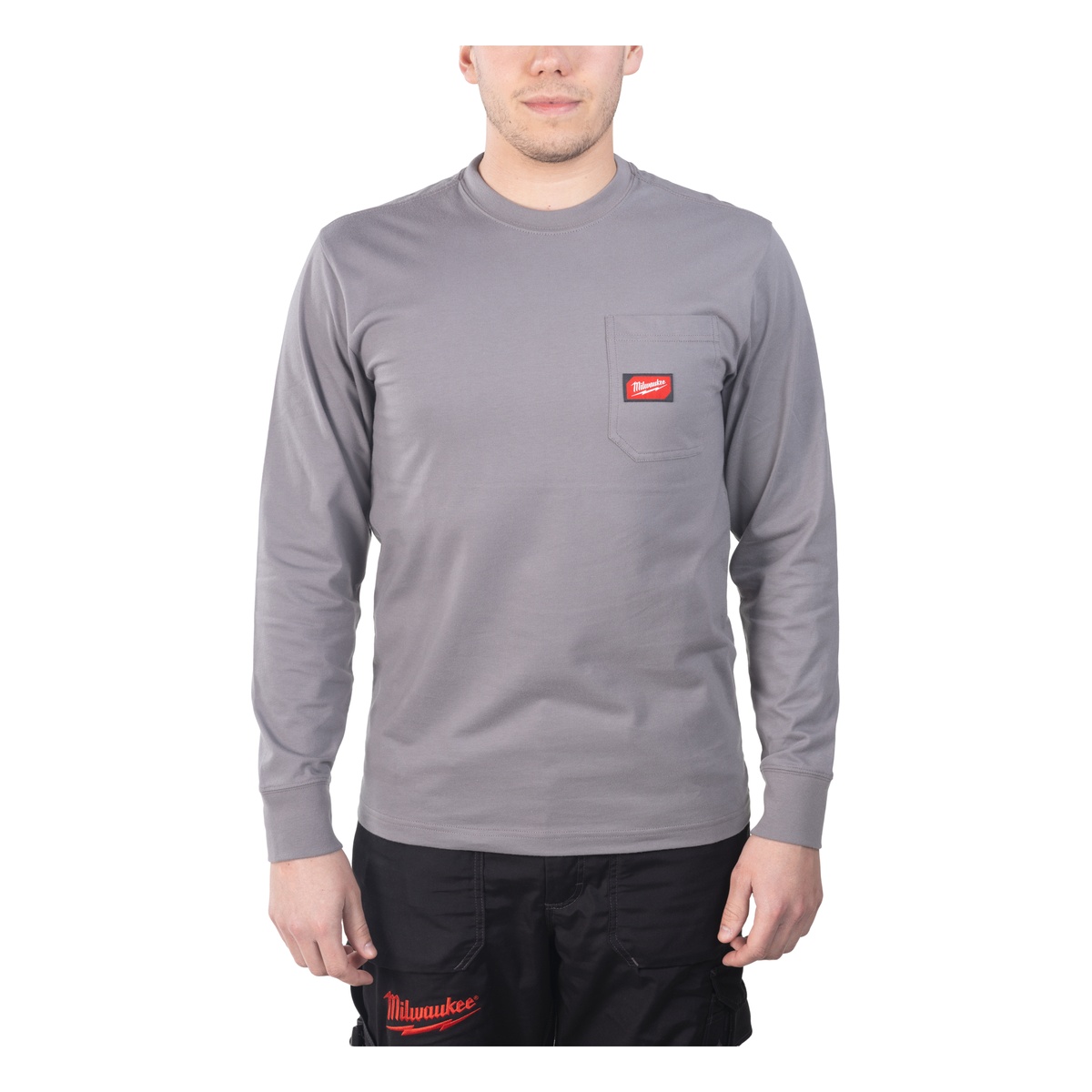 Milwaukee Arbeits-Langarm-Shirt grau WTLSGR-XL - 1 Stk.