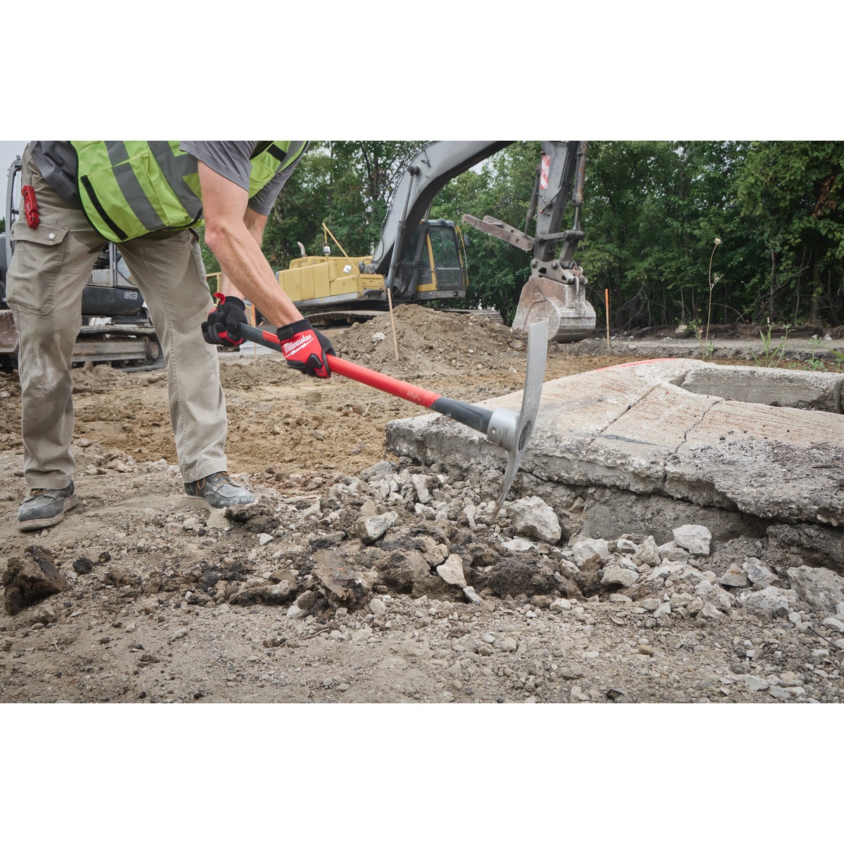 Milwaukee Spitzhacke 2,3 kg