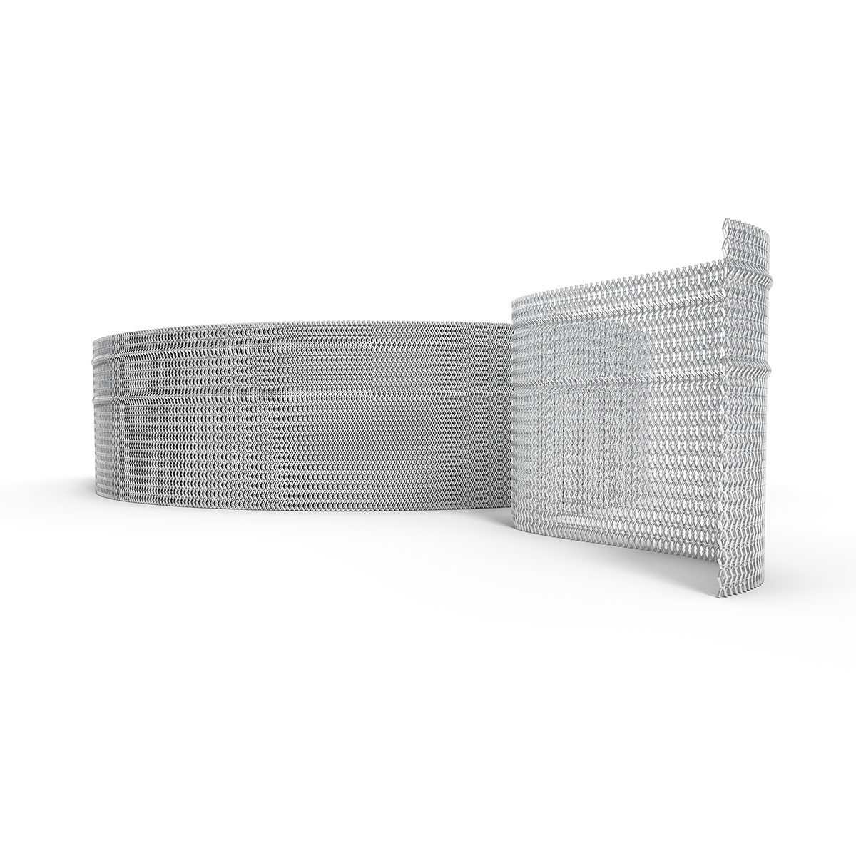 Allform Lüftungsband Insektenschutzgitter Aluminium 5 cm x 100 m blank