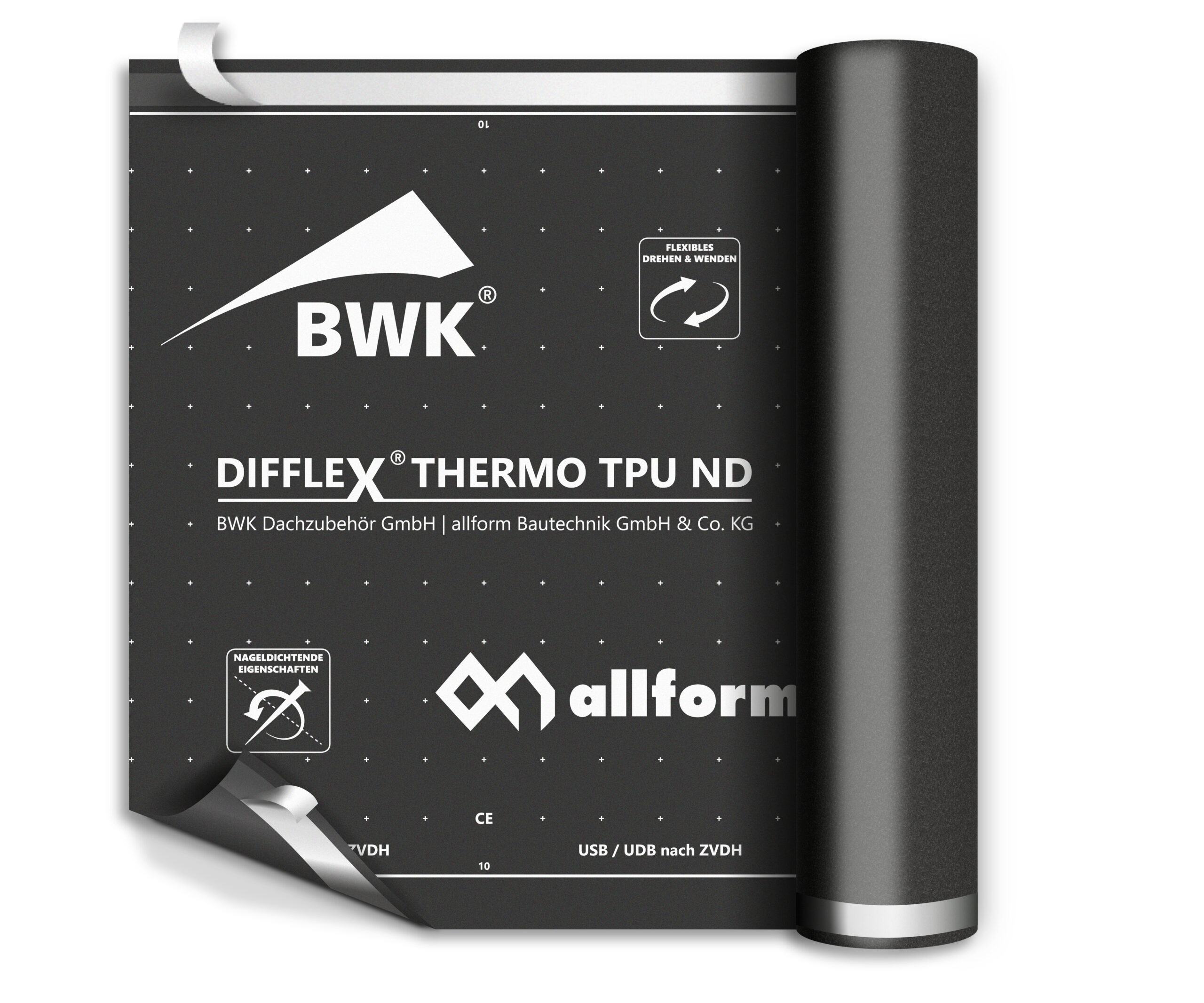 Allform Unterspannbahn Difflex Thermo TPU ND 210g 2SK 75 m²