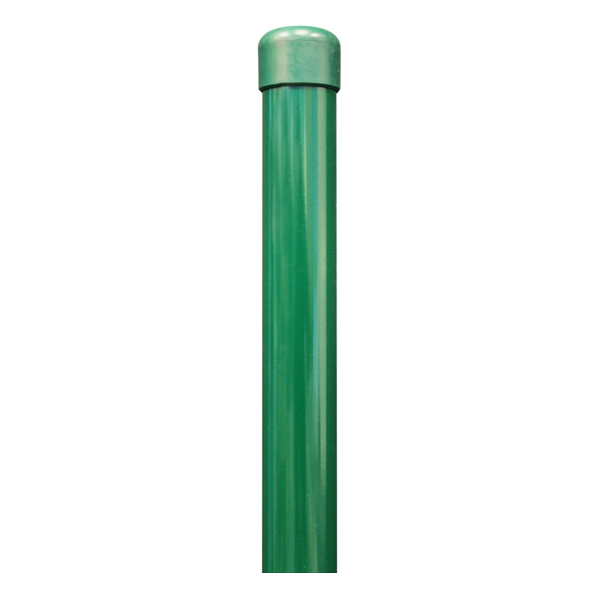Alberts Zaunpfosten, ungebohrt, 34 x 34 x 1500 mm, Stahl roh, zinkphosphatiert, grün kunststoffbeschichtet RAL 6005 - 1 Stk.
