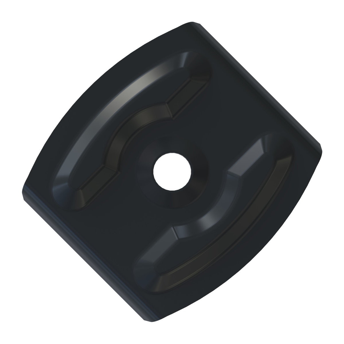 Reisser W Kalotte W48/33 mm, Aluminium RAL7016 Anthrazit - 100 Stk.