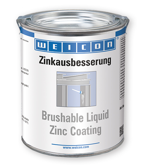 WEICON Zinkausbesserung, Korrosionsschutz für verzinkte Oberflächen, 750 ml