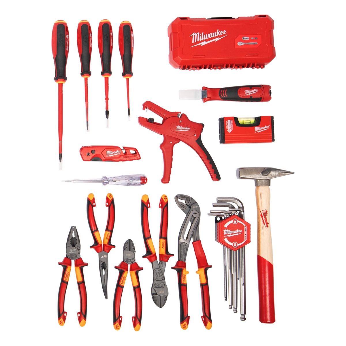 Milwaukee Elektriker Handwerkzeug-Koffer - 1 Stk.