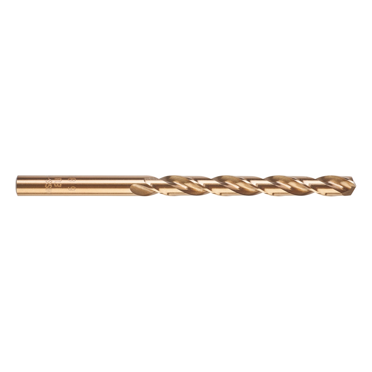 Milwaukee HSS-G RED COBALT Metallbohrer DIN 338 6,8 x 109 mm, HSS-G Co - 5 Stk.