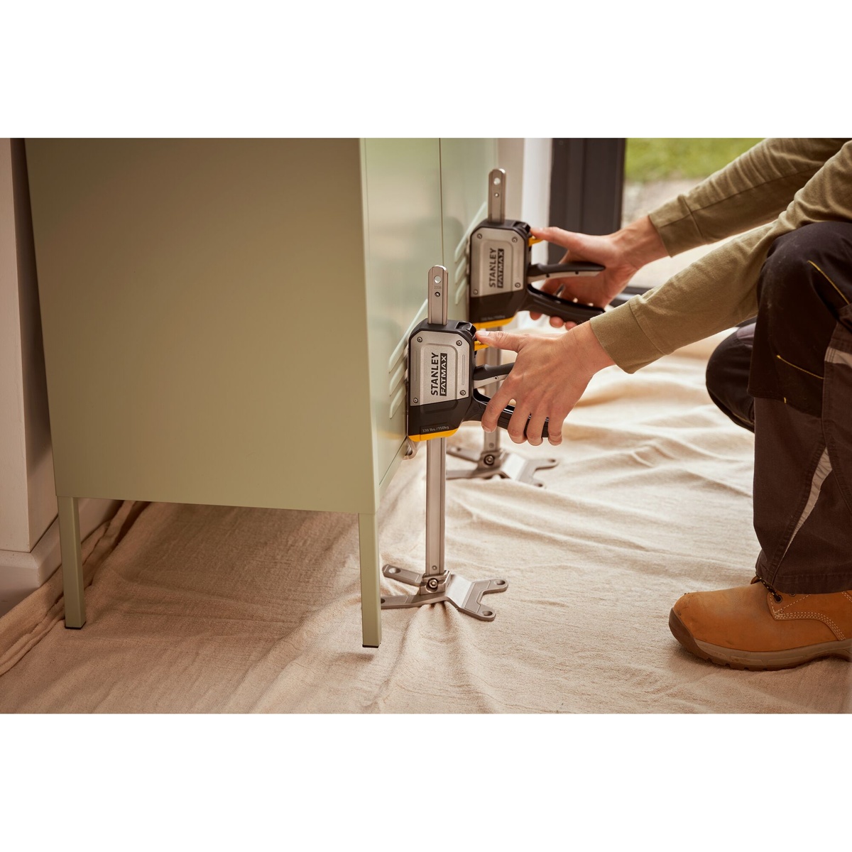 Stanley Einhand-Montagewerkzeug Tradelift Set