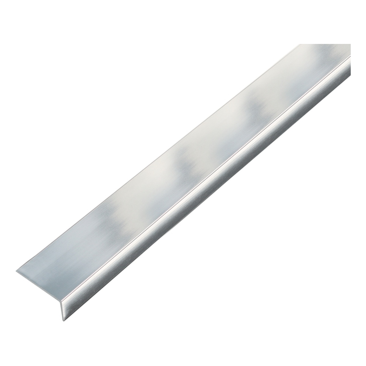 Alberts Winkelprofil, selbstklebend, 20 x 10 x 1 x 2000 mm, Aluminium, chromdesign - 1 Stk.