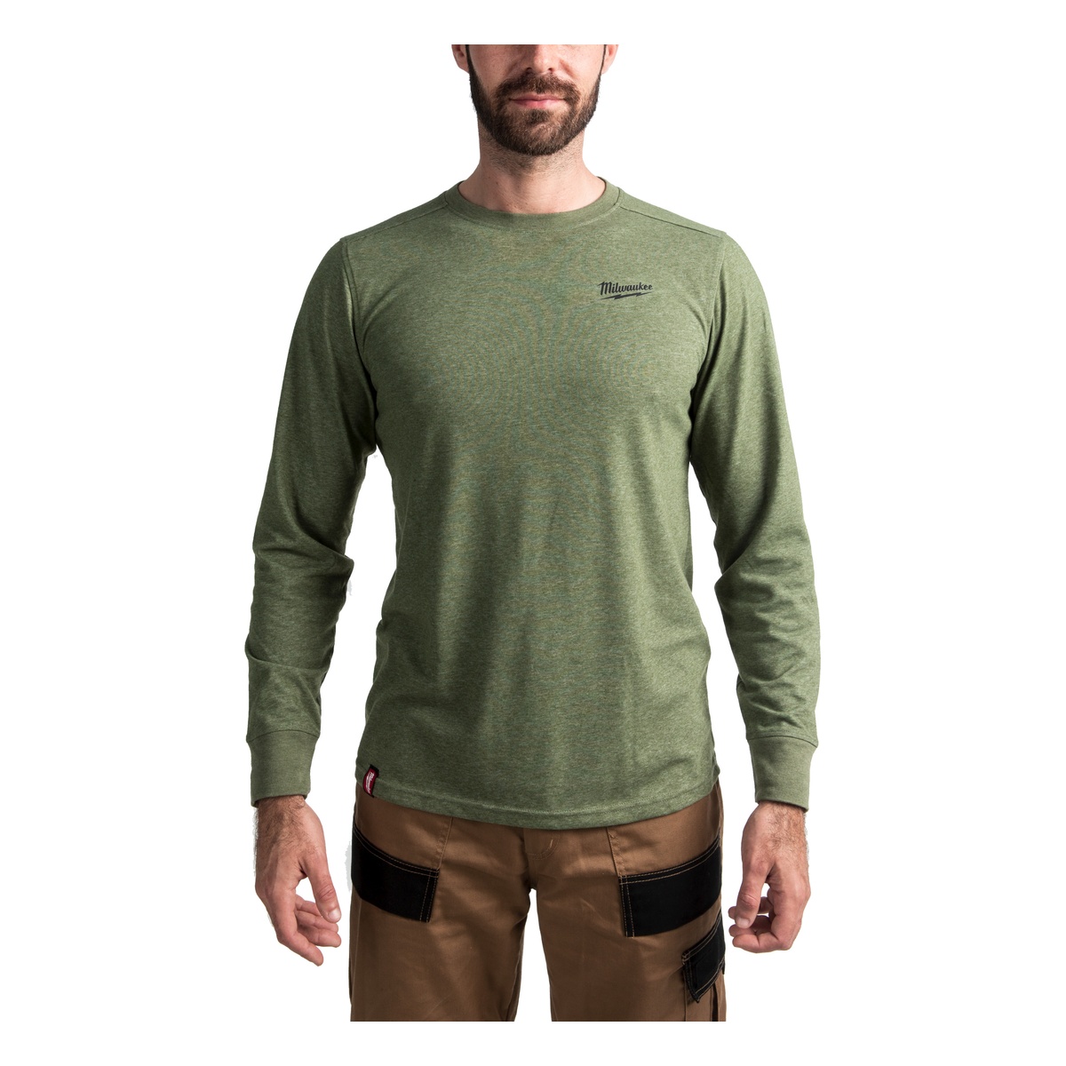 Milwaukee Hybrid-Langarm-Shirt grün HTLSGN