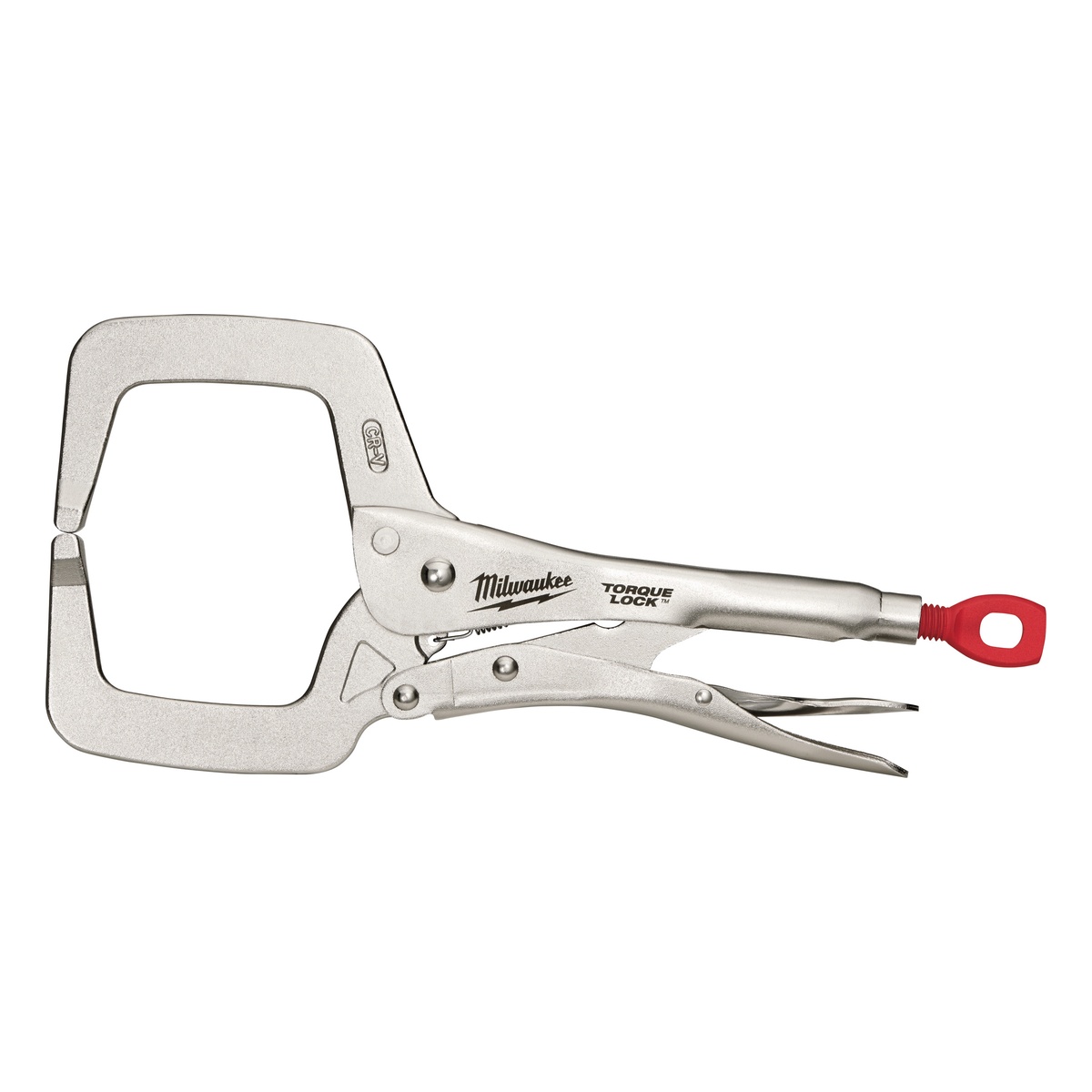 Milwaukee Schweißer-Gripzange TORQUE LOCK mit schmalen Greifbacken 480 mm lang, Spannweite 170 mm - 1 Stk.