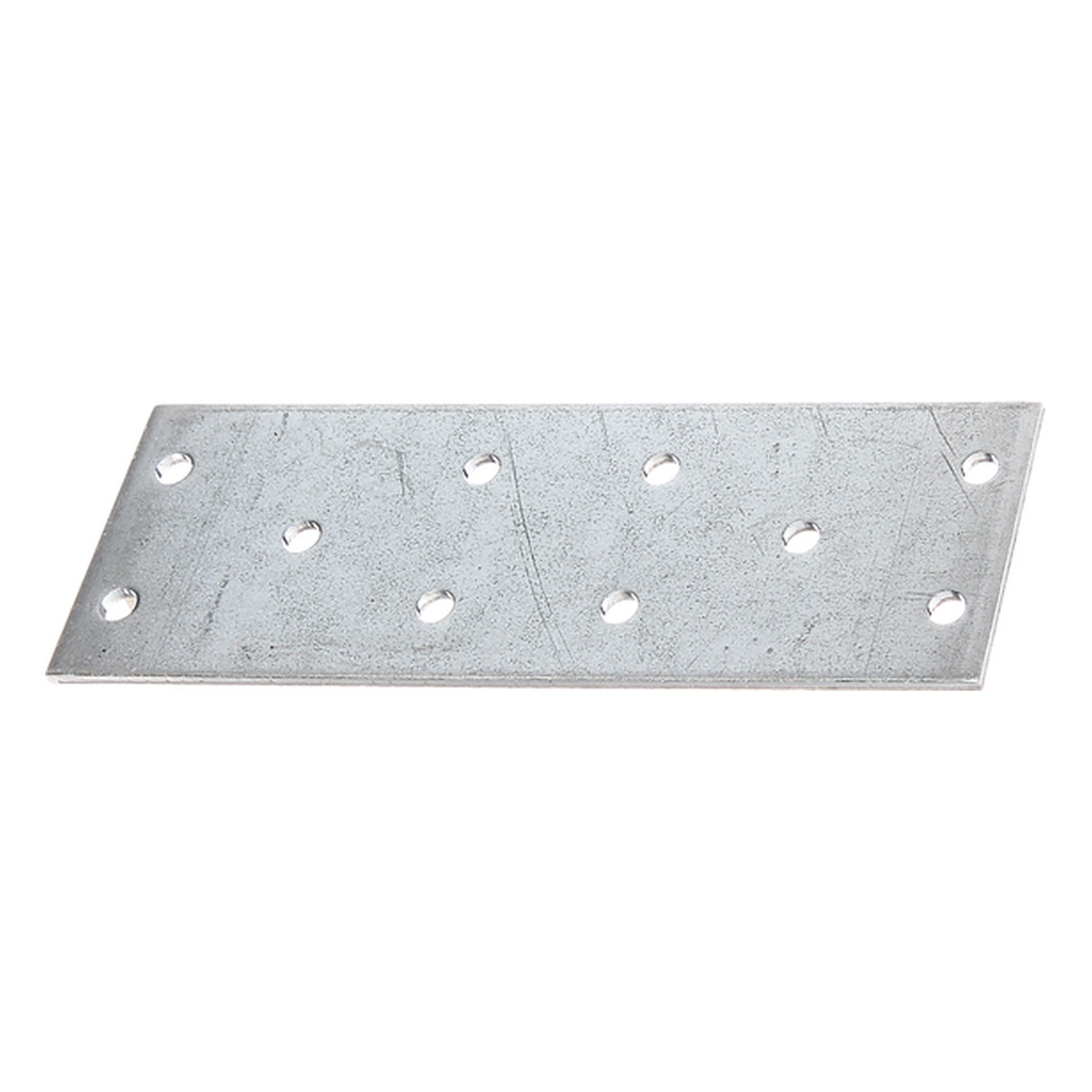 Alberts Lochplatte, 300 x 120 x 2 mm, Stahl roh, sendzimirverzinkt, CE-Kennzeichnung nach DIN EN 14545 - 1 Stk.