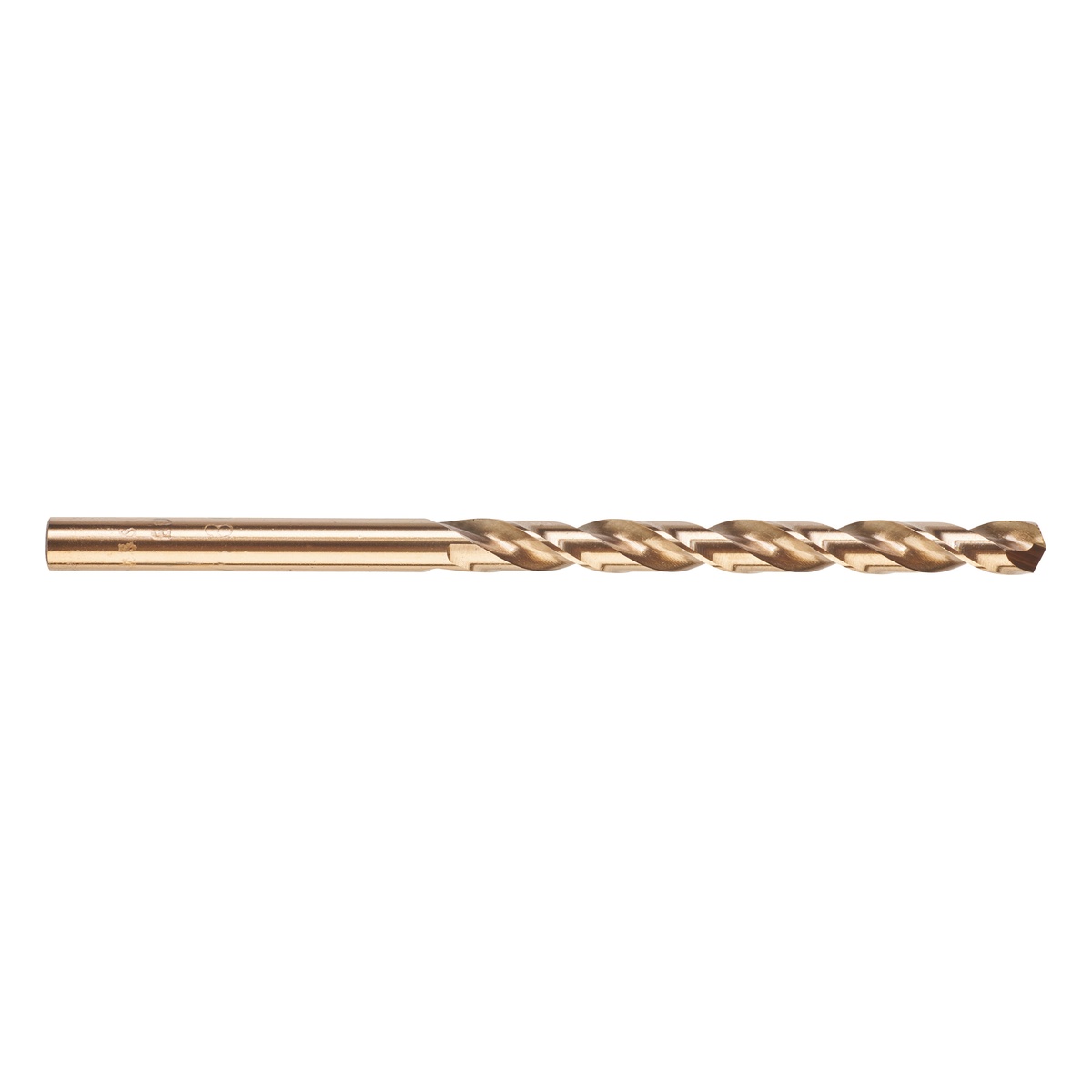 Milwaukee HSS-G RED COBALT Metallbohrer DIN 338 4,8 x 86 mm, HSS-G Co - 10 Stk.