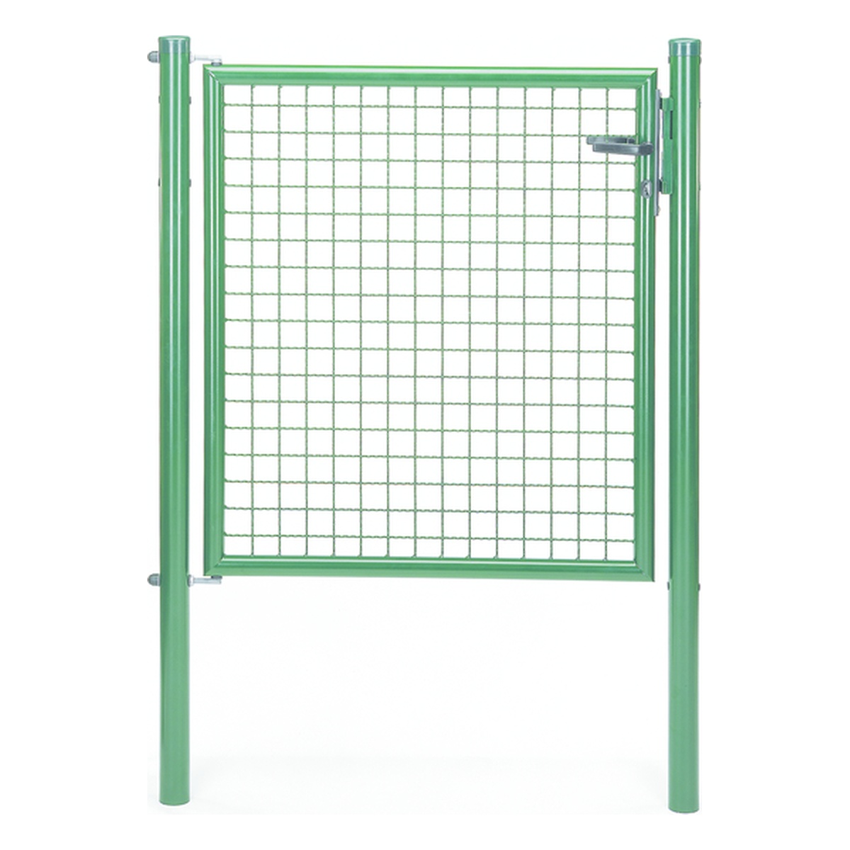 Alberts Wellengitter-Einzeltor, 1060 x 1500 x 60 mm, Stahl roh, verzinkt grün kunststoffbeschichtet RAL 6005 - 1 Stk.