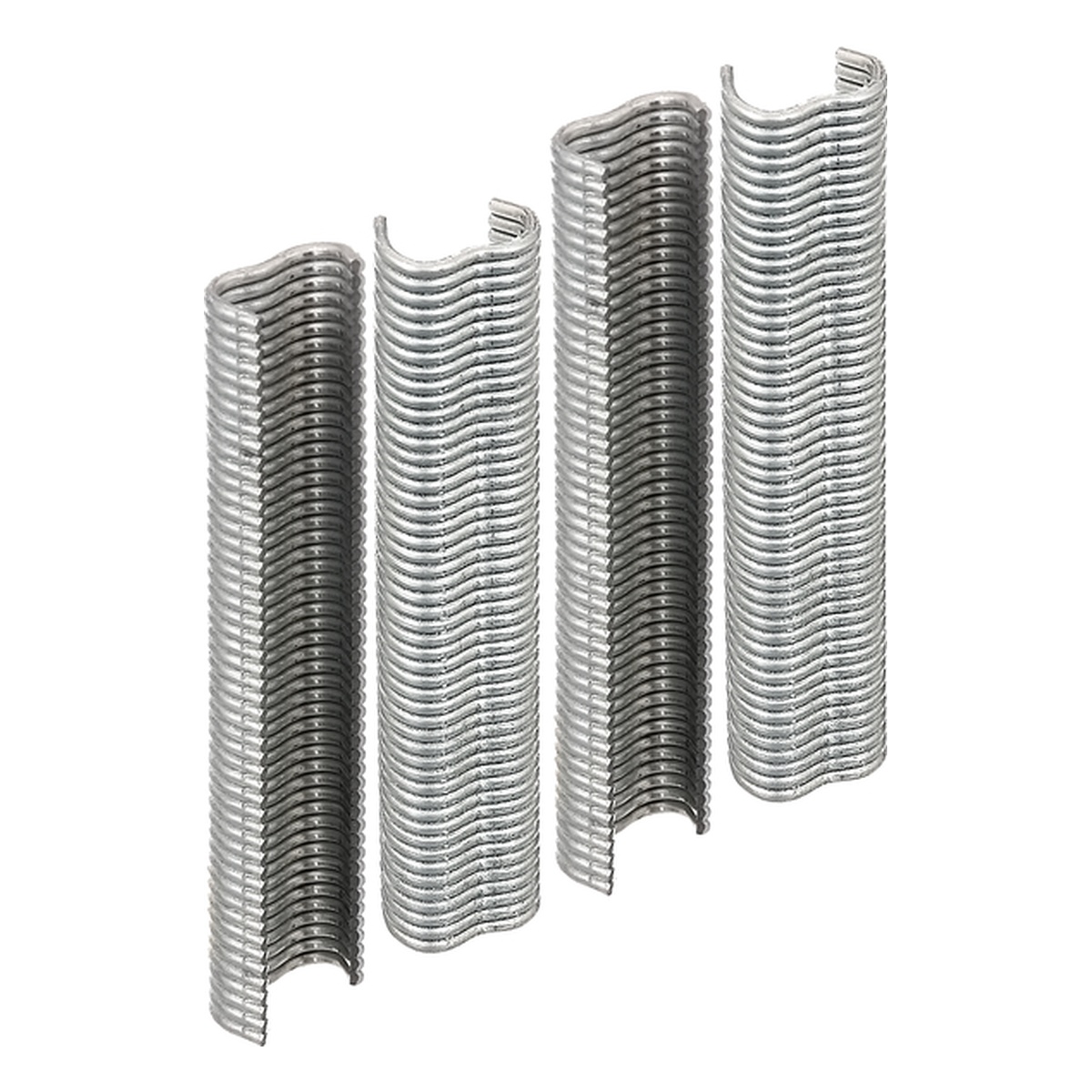 Alberts Drahtklammer, 2 x 11 x 22 mm, Stahl roh, verzinkt - 800 Stk.
