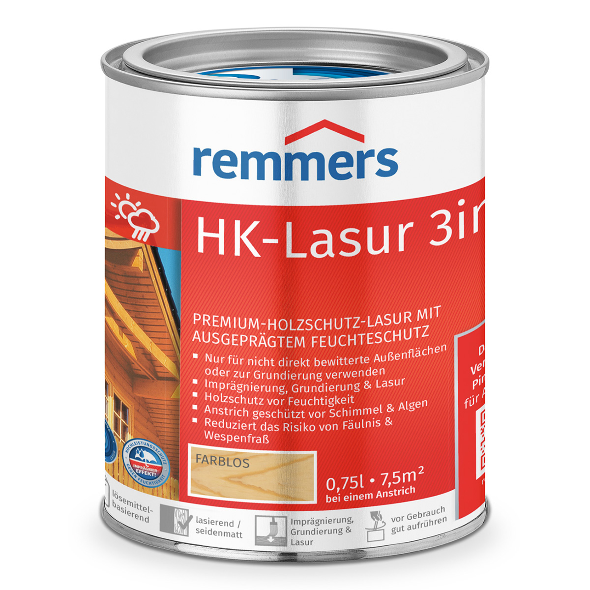 Remmers HK-Lasur 0,75 l farblos