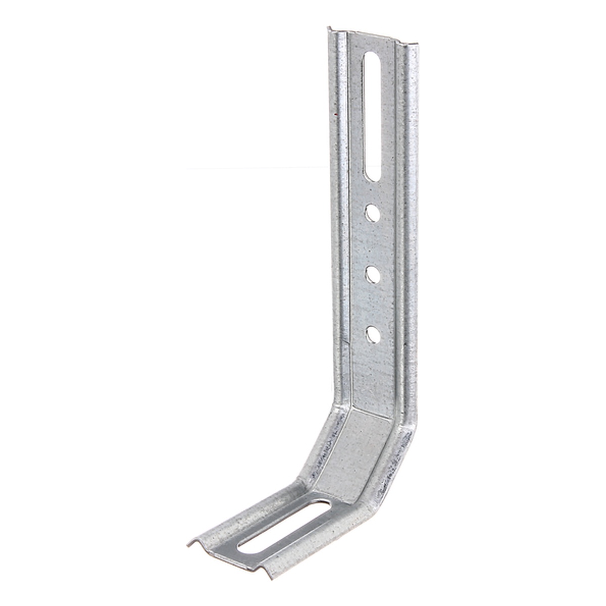 Alberts Verstellwinkel, geprägt, zweimal 45°-Winkel, 50 x 30 x 120 mm, Stahl roh, sendzimirverzinkt - 1 Stk.
