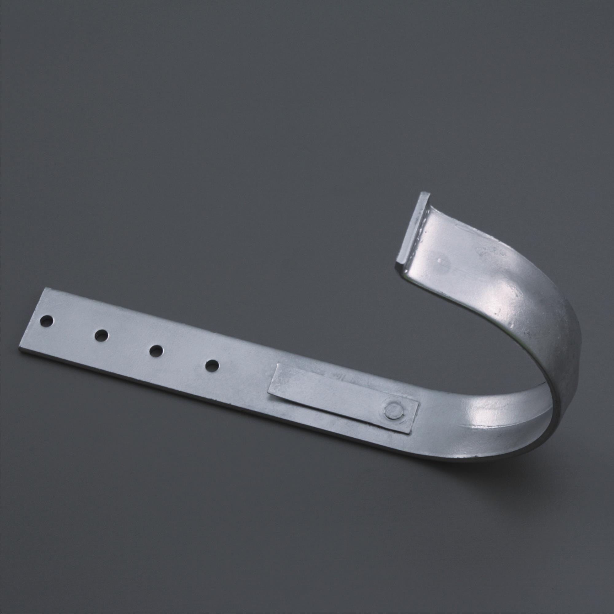 Overhoff Rinnenhalter mit verstärkungssicke verzinkt 10 Teilig Overhoff Rinnenhalter mit verstärkungssicke verzinkt 7 Teilig