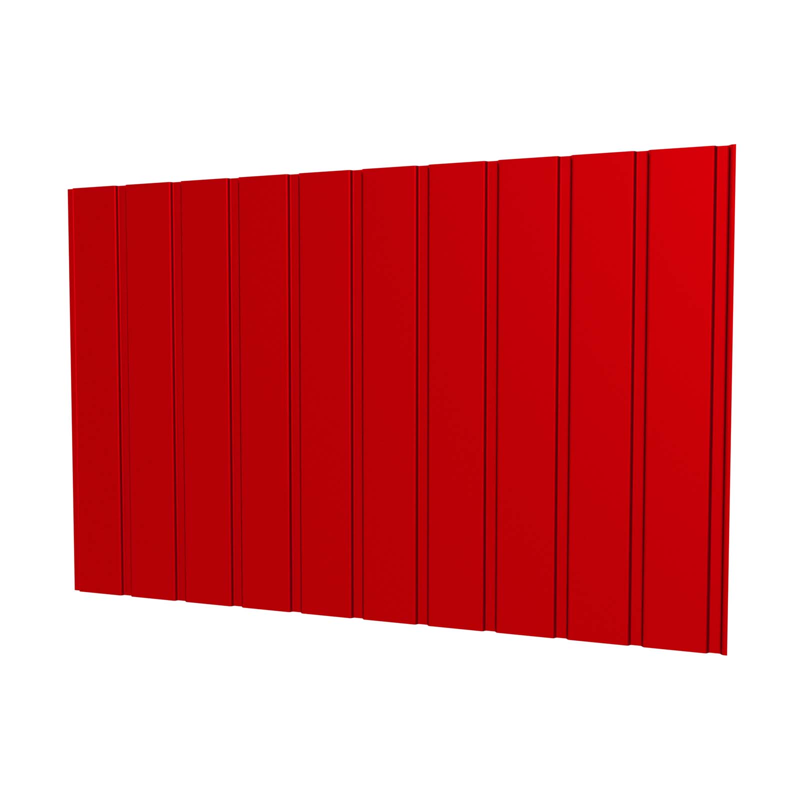 Trapezblech T7M Wand 0,5 mm, RAL 3016 Korallenrot, 1500 mm Länge