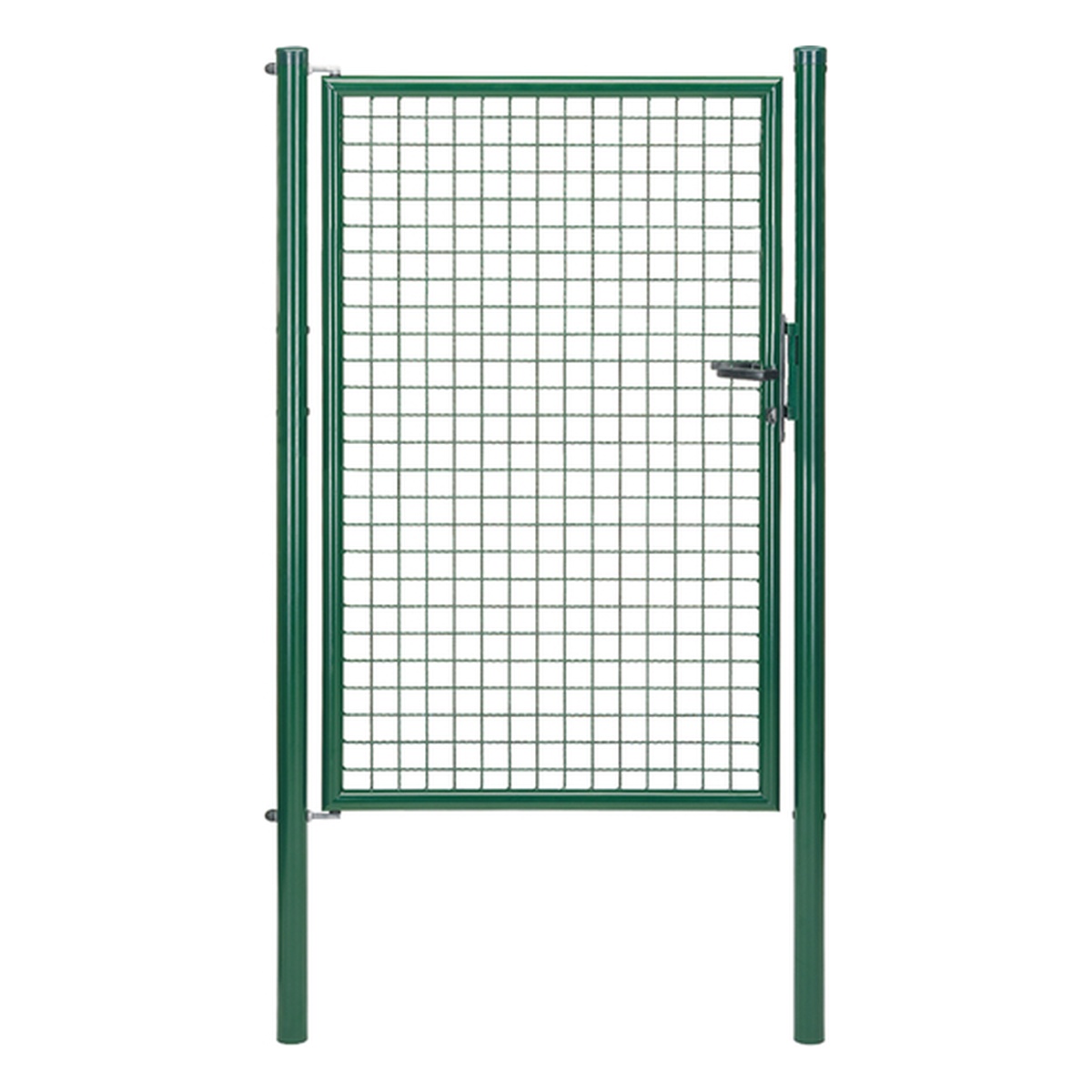 Alberts Wellengitter-Einzeltor, 1060 x 2000 x 60 mm, Stahl roh, zinkphosphatiert, grün kunststoffbeschichtet RAL 6005 - 1 Stk.