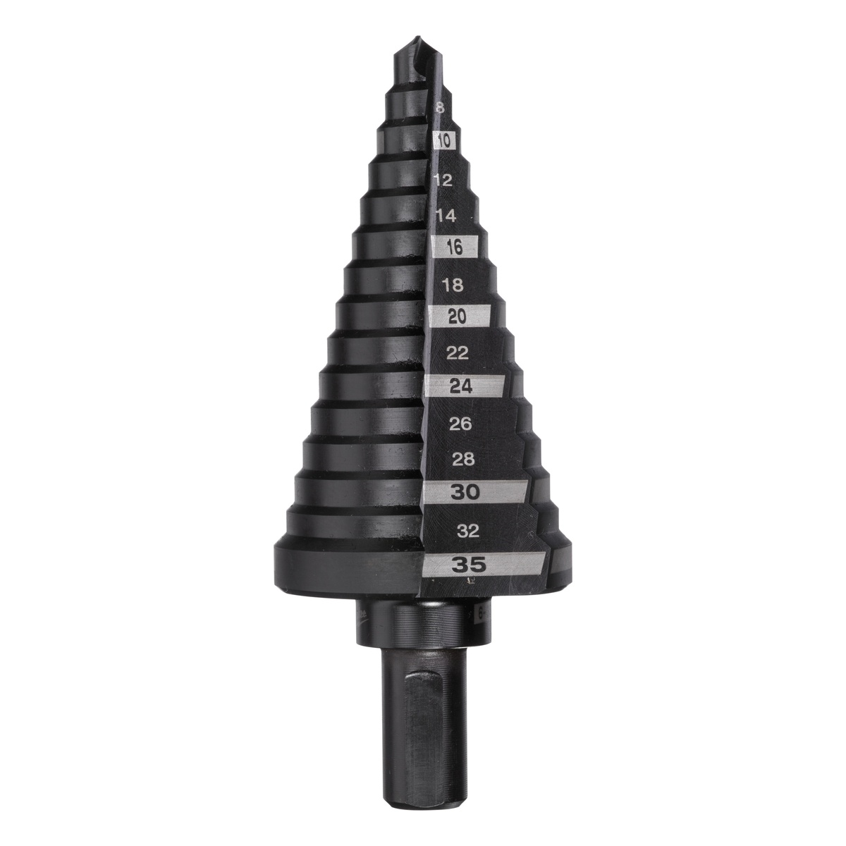 Milwaukee Stufenbohrer 6 bis 35 mm, 2-mm- und 3-mm-Stufen, für Blech bis 4 mm