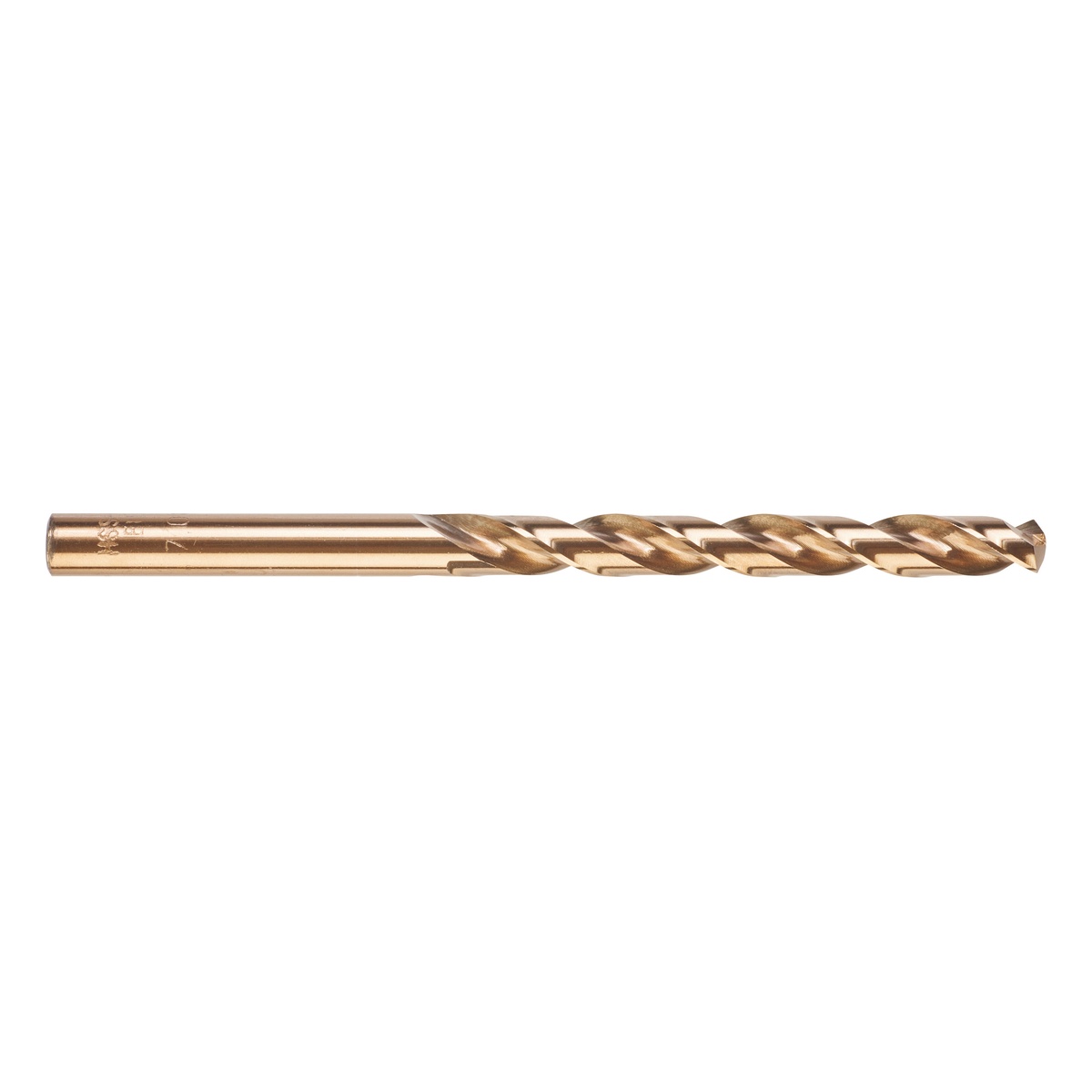 Milwaukee HSS-G RED COBALT Metallbohrer DIN 338 7,0 x 109 mm, HSS-G Co - 5 Stk.
