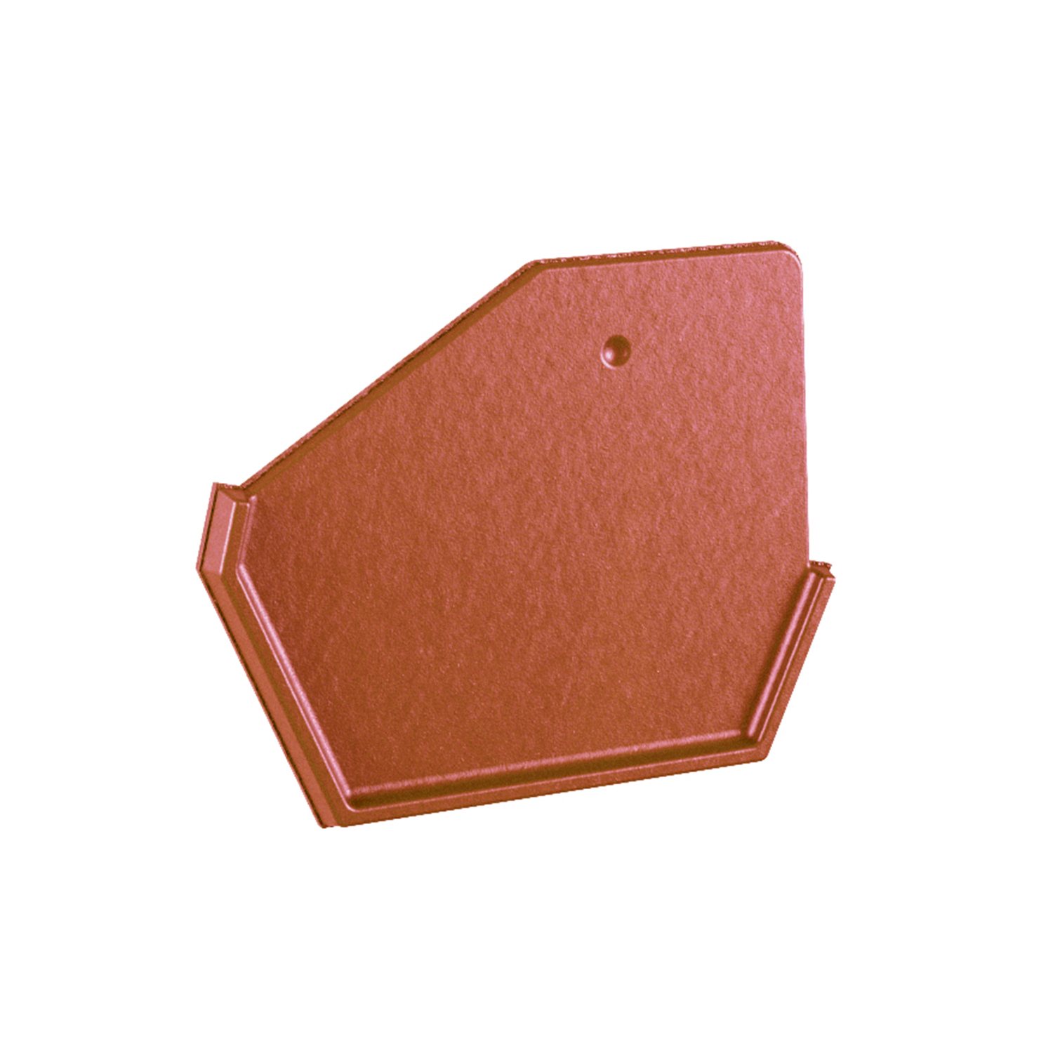 Röben Flandern plus Pultfirstplatte Anfang rot-engobiert