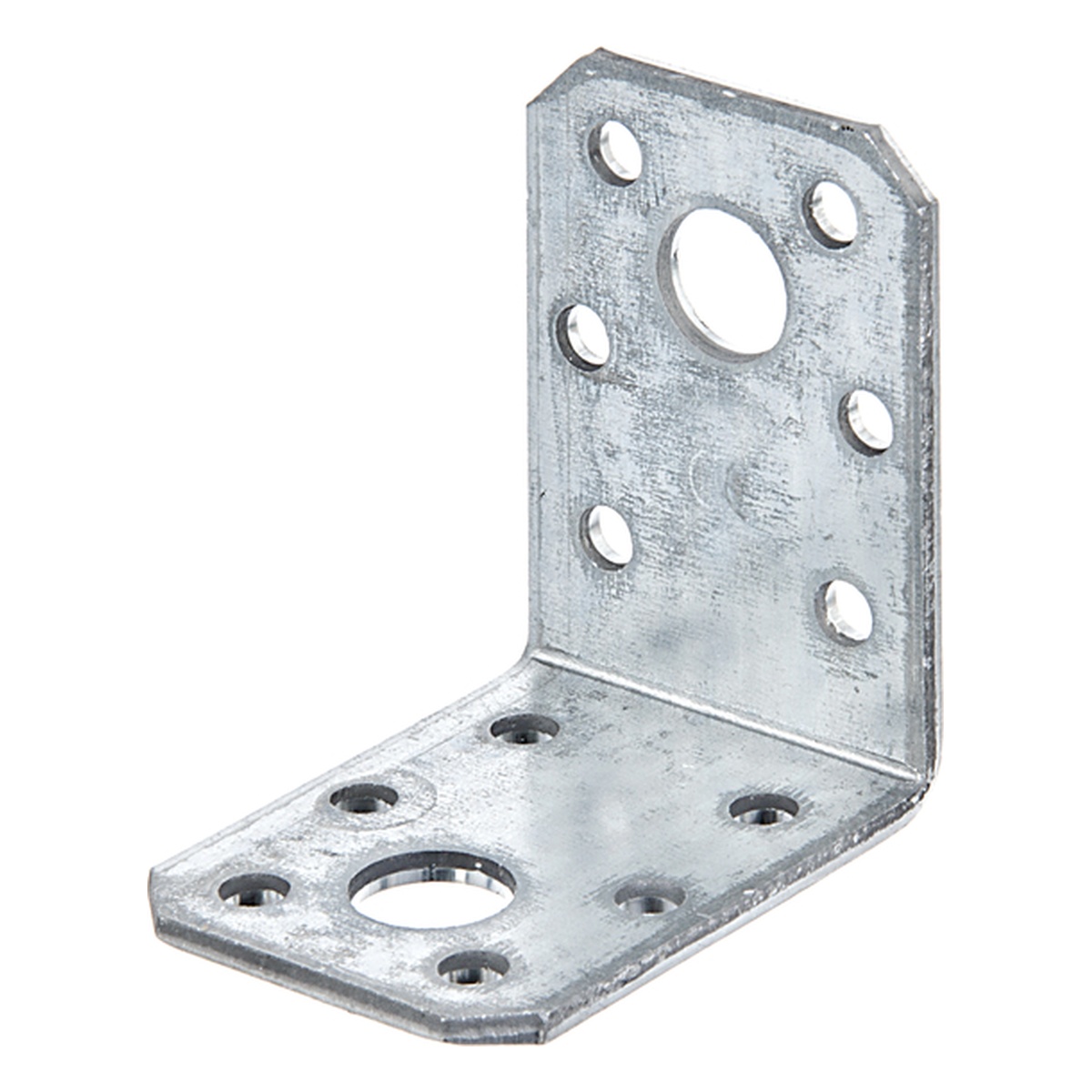 Alberts Winkelverbinder, 50 x 50 x 35 mm, Stahl roh, sendzimirverzinkt, CE-Kennzeichnung nach ETA-08/0165 - 6 Stk.