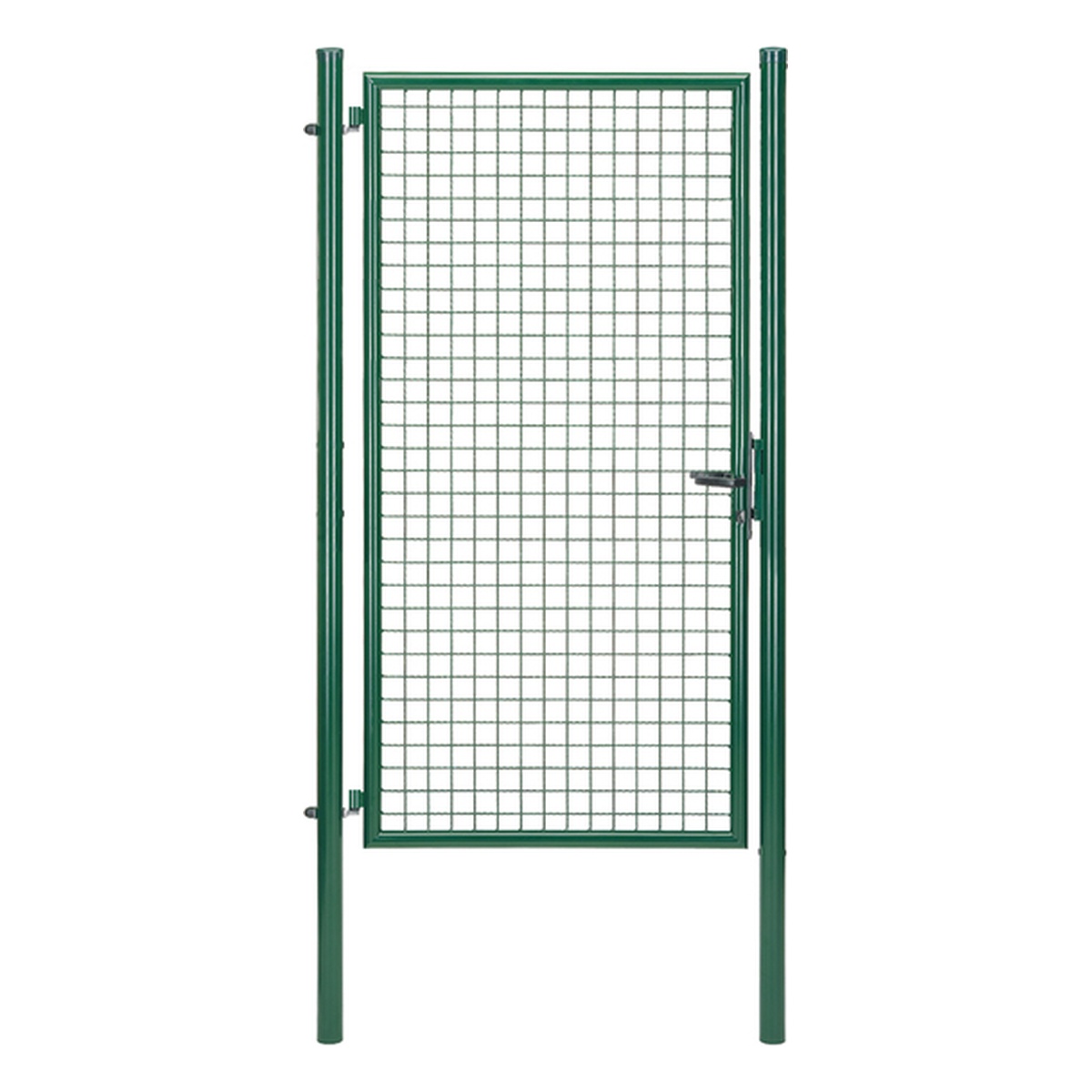 Alberts Wellengitter-Einzeltor, 1060 x 2500 x 60 mm, Stahl roh, zinkphosphatiert, grün kunststoffbeschichtet RAL 6005 - 1 Stk.