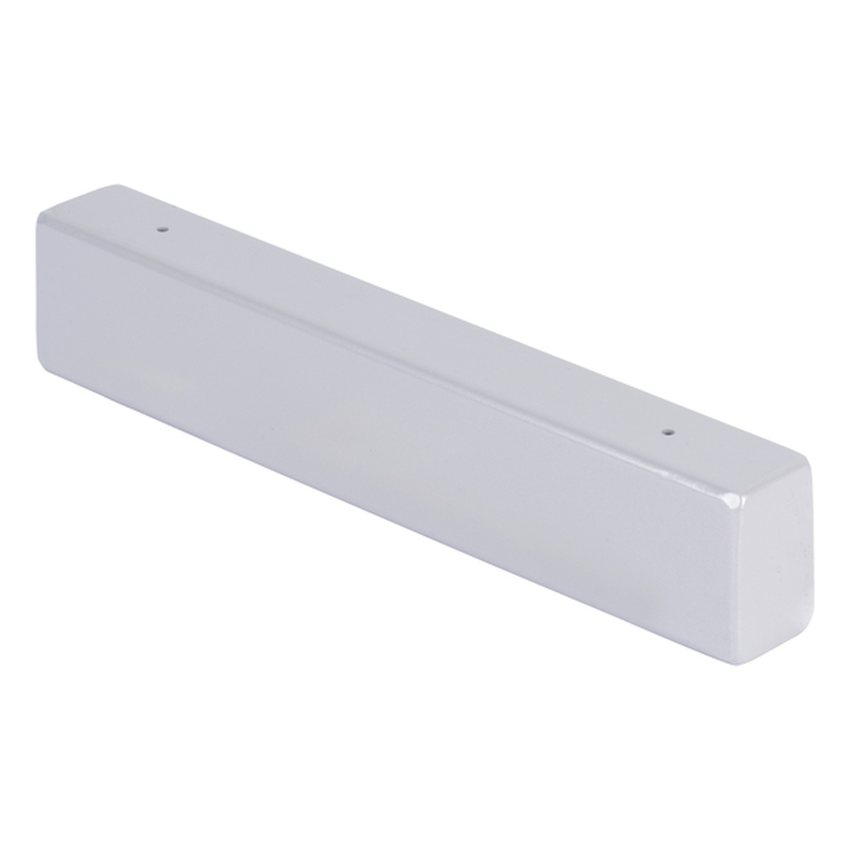 Alberts Regalträger Mona, 60 x 300 x 40 mm, Stahl, weißaluminium glänzend kunststoffbeschichtet RAL 9006 - 1 Stk.