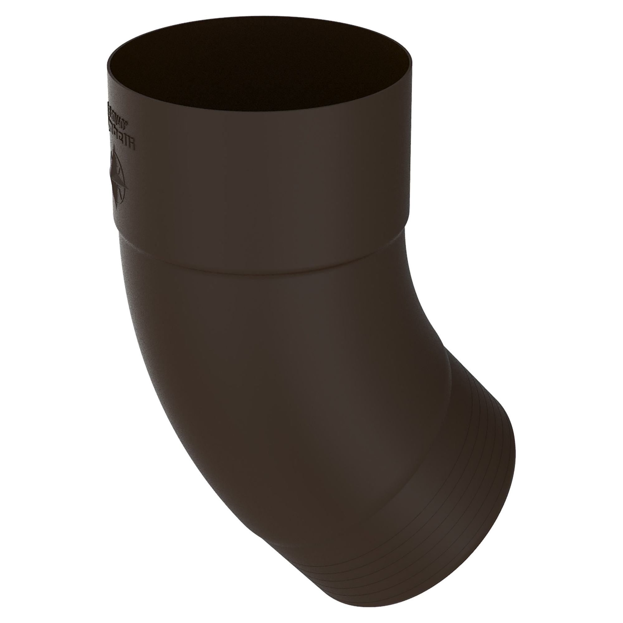 Zambelli Fallrohrbogen Meister-Bogen 40° 80 mm, Dunkelbraun RAL 8019, COLORDUR - 1 Stk.