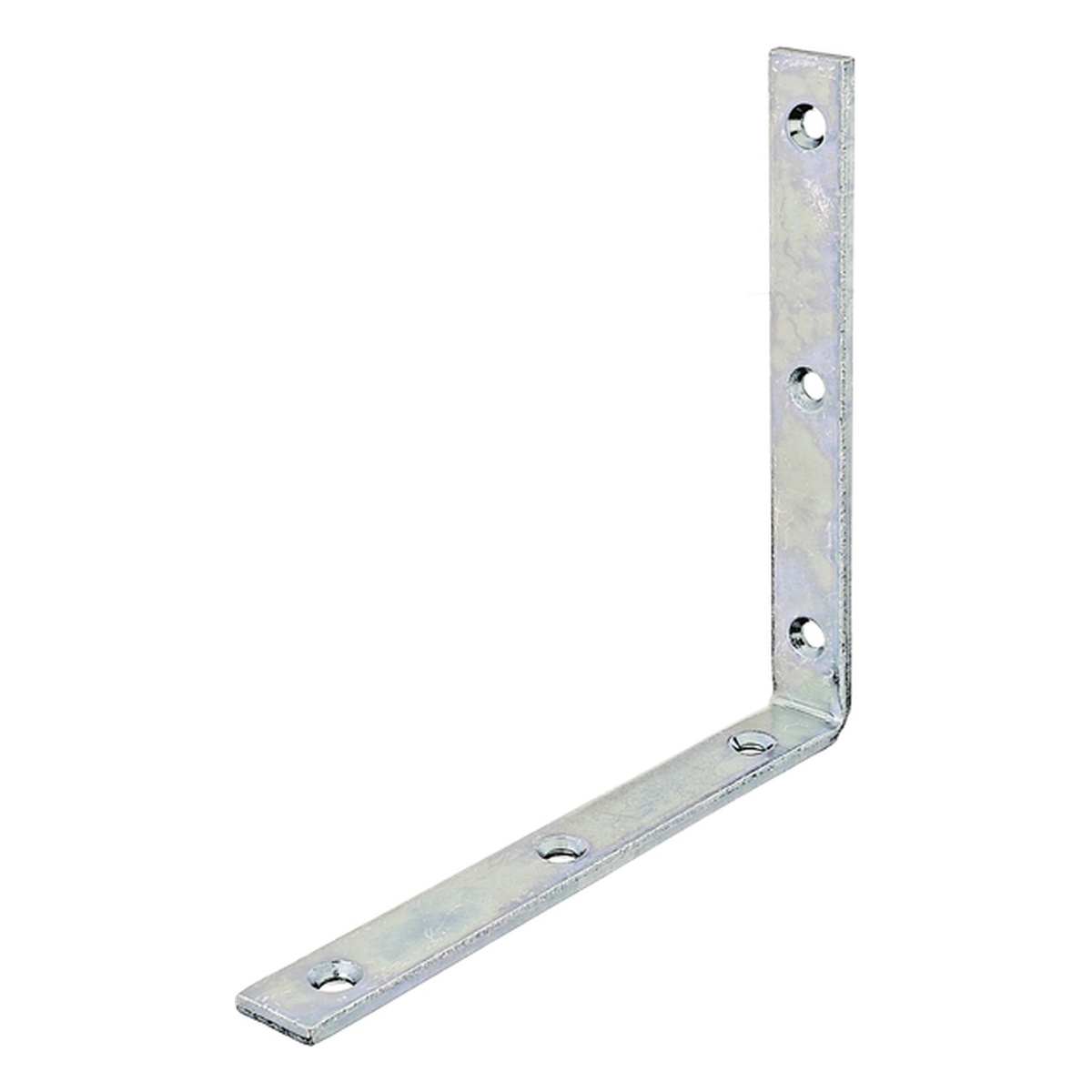 Alberts Balkenwinkel, schmal, gleichschenklig, 160 x 160 x 20 mm, Stahl roh, galvanisch verzinkt Dickschichtschutz - 1 Stk.