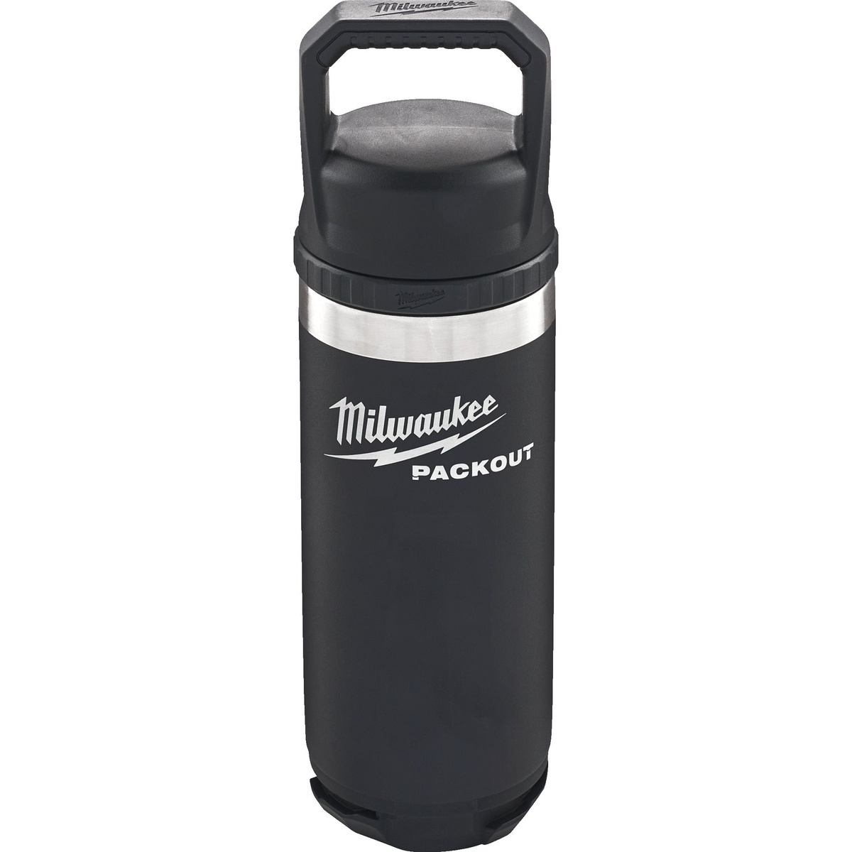 Milwaukee ﻿PACKOUT Isolierflasche 530 ml mit Schraubdeckel, schwarz - 1 Stk.