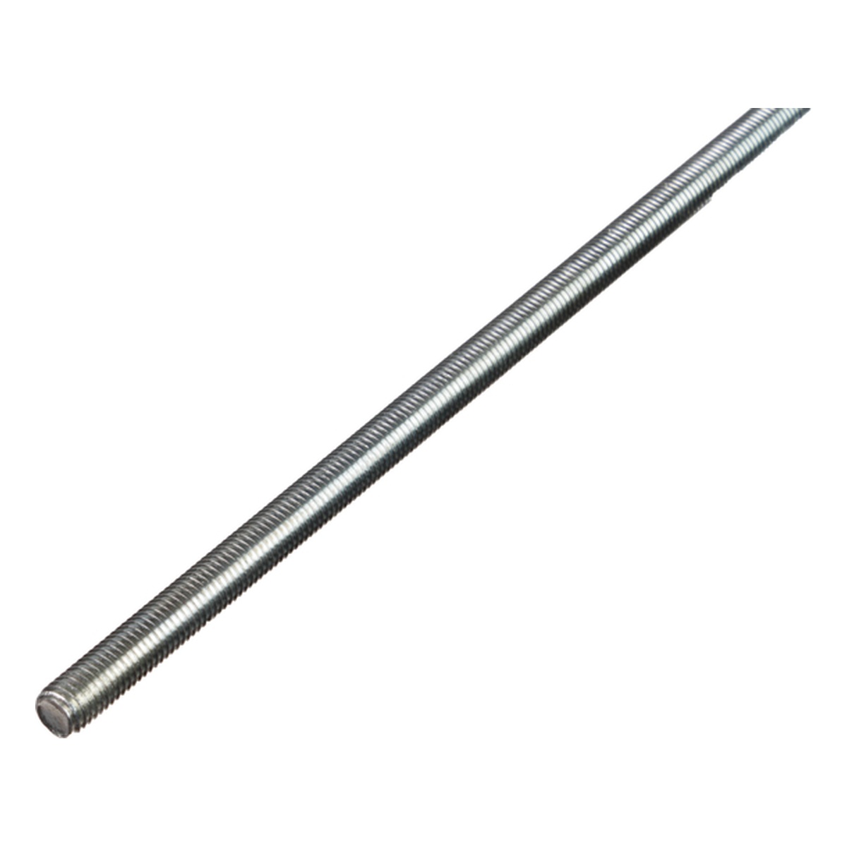 Alberts Gewindestange, M3 x 1000 mm, Stahl roh, galvanisch blau verzinkt - 1 Stk.